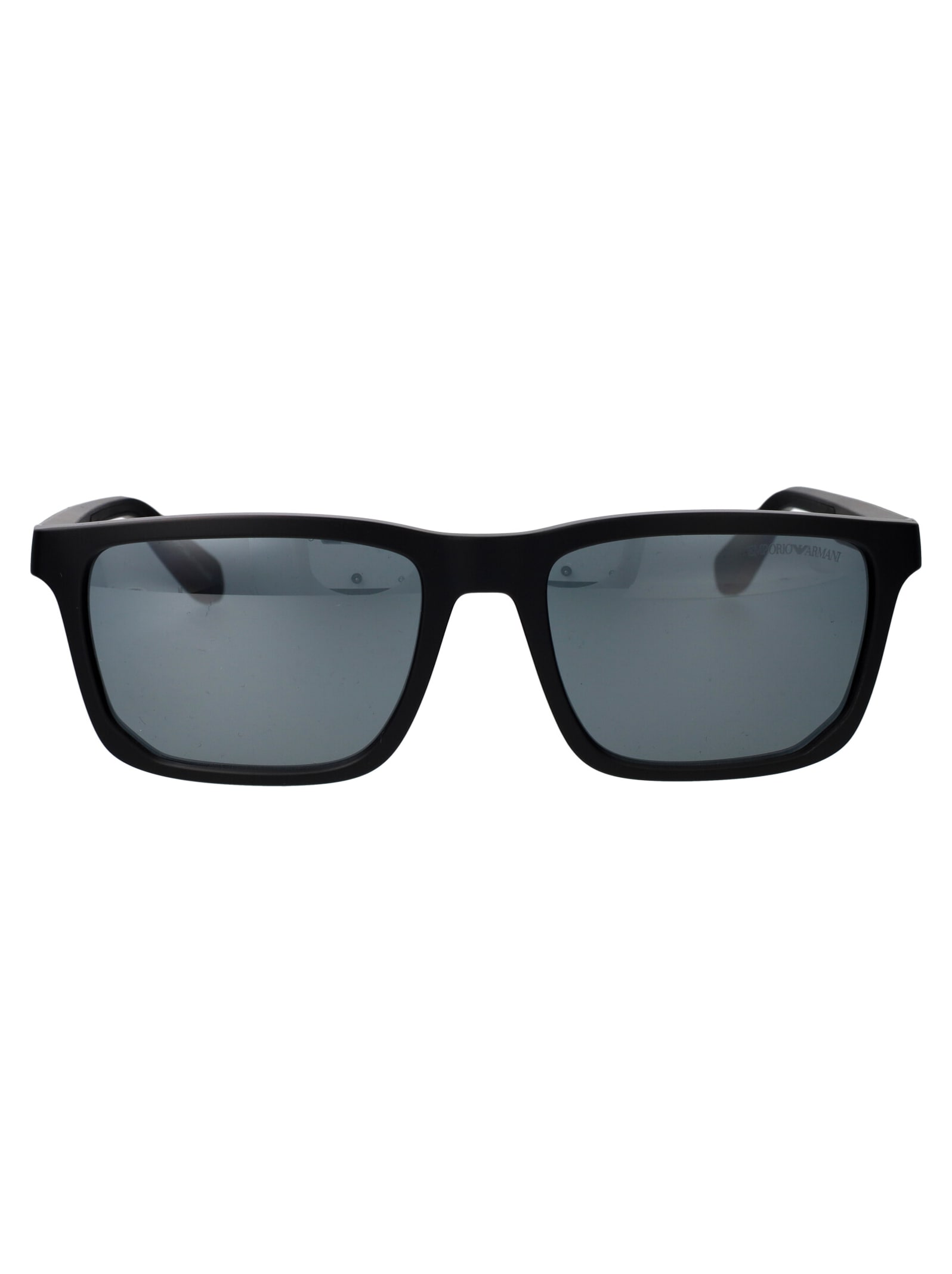 Shop Emporio Armani 0ea4219 Sunglasses In 50016g Matte Black