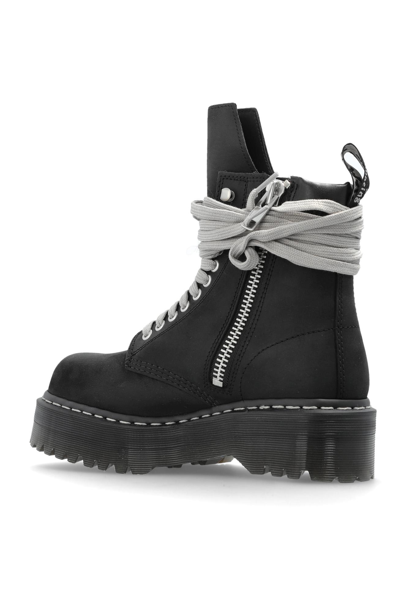 Rick Owens X Dr. Martens Rick Owens Drkshdw Rick Owens Drkshdw X Dr Martens Sea In Black