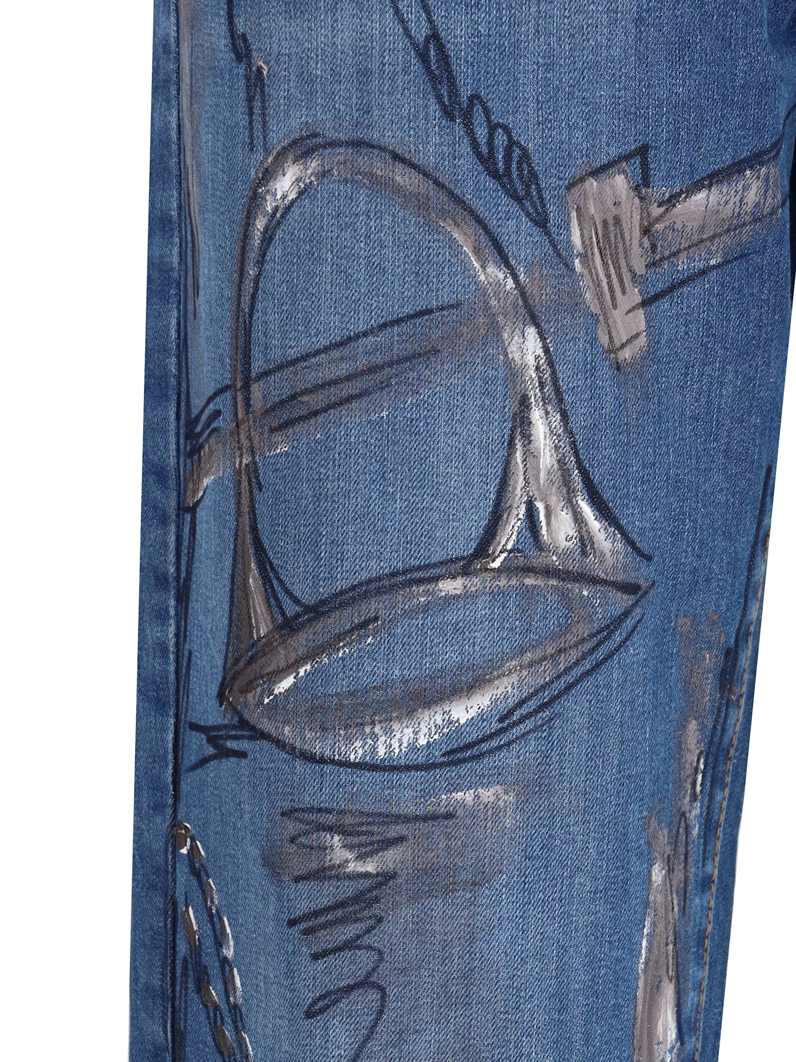 Ella Carota Jeans In Blue