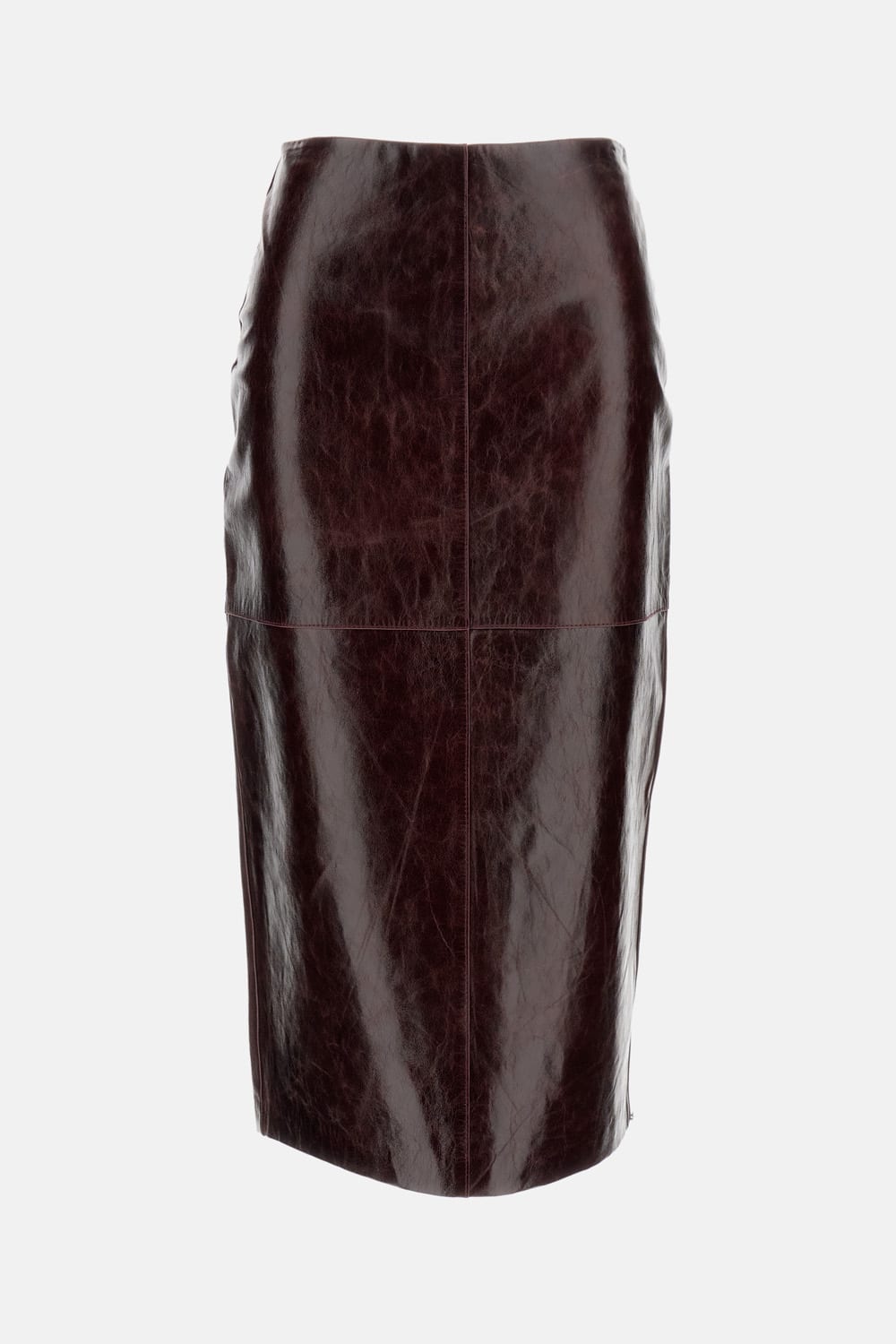 Sportmax Midi Skirt In Burgundy