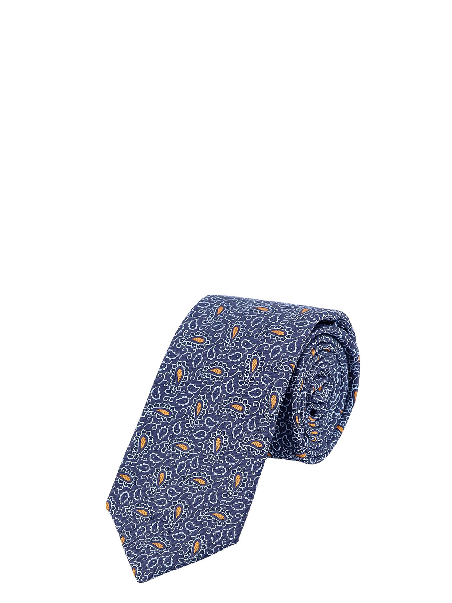 Shop Kiton Tie In Blue