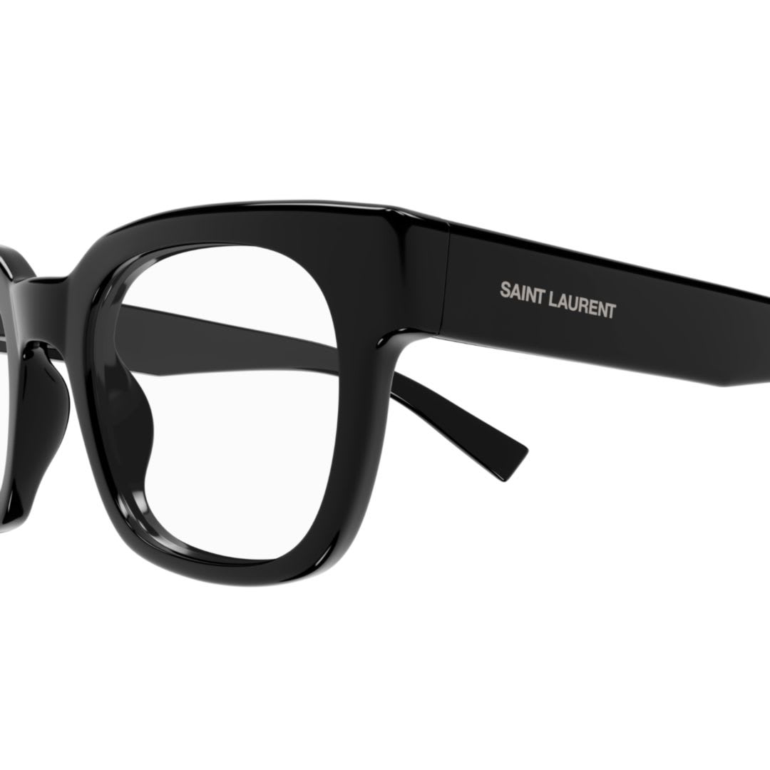 Saint Laurent Sl 805001-black-black-transparent In Black