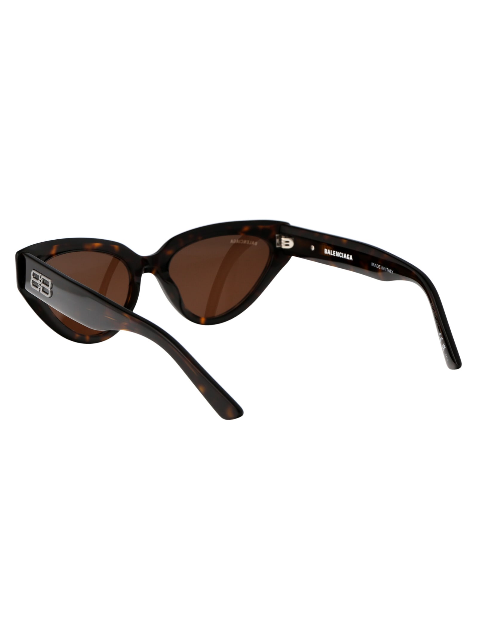 Balenciaga 52mm Cat Eye Sunglasses In 002 Havana Havana Brown