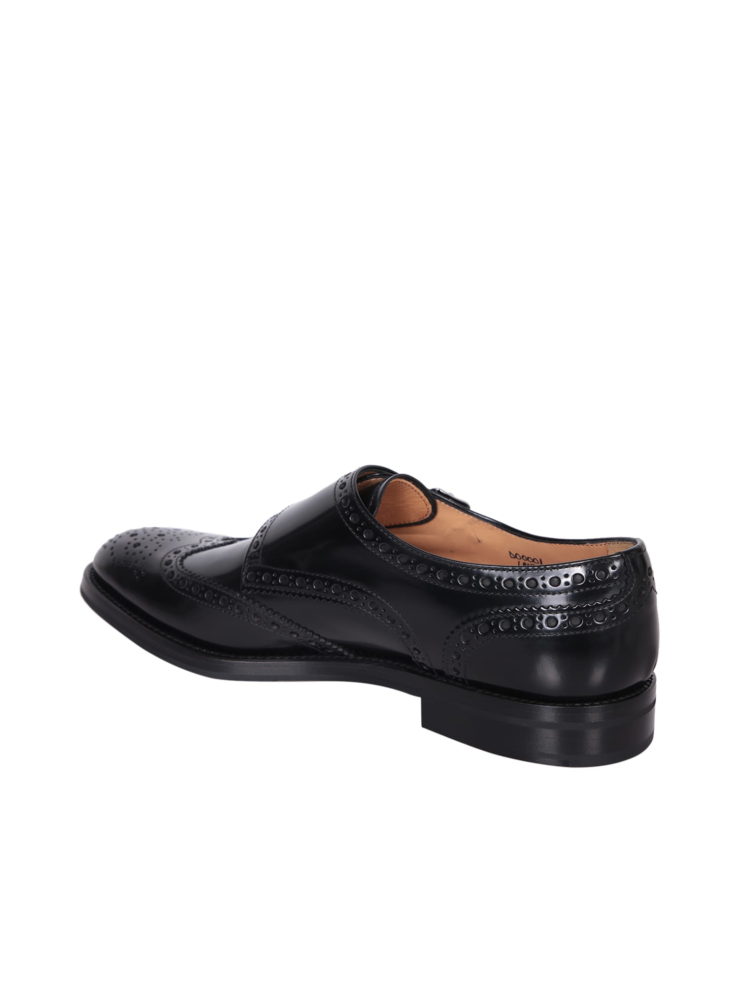 Shop Church's Lana D Buckle Polibin Black Shoes