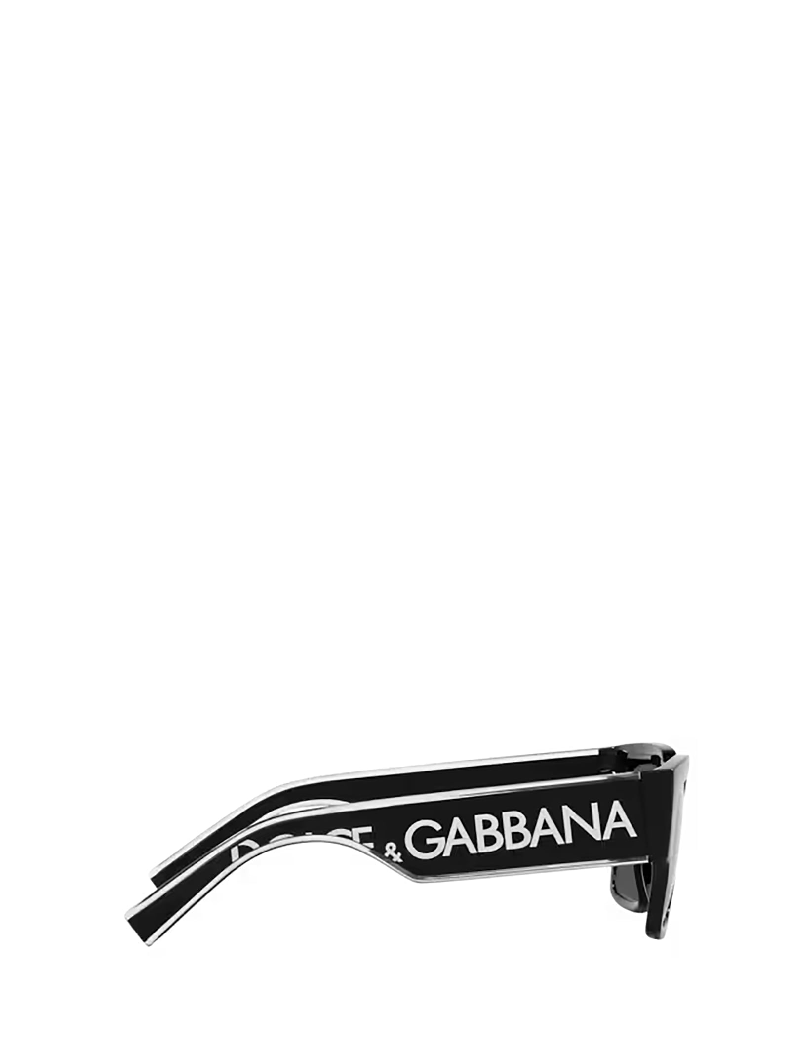 Shop Dolce &amp; Gabbana Eyewear Dg6184 Black Sunglasses