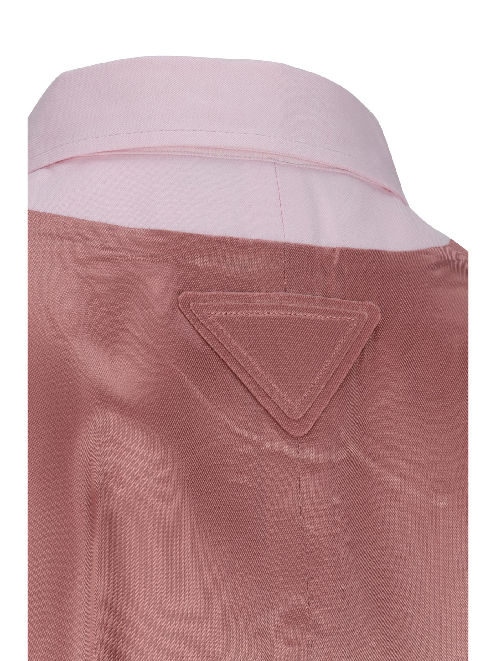 Shop Prada Shirt In Rosa