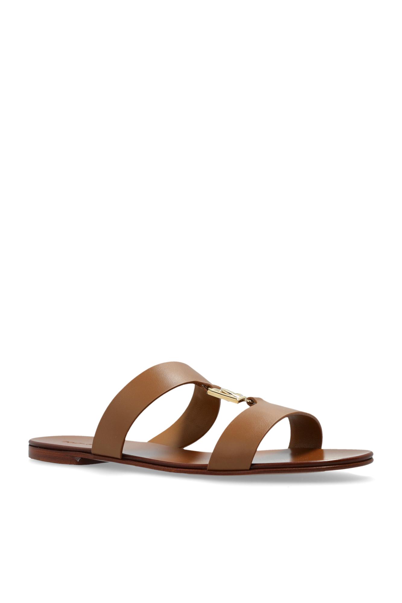 Dolce & Gabbana Brown Flip-flops & Slides Women In Brown