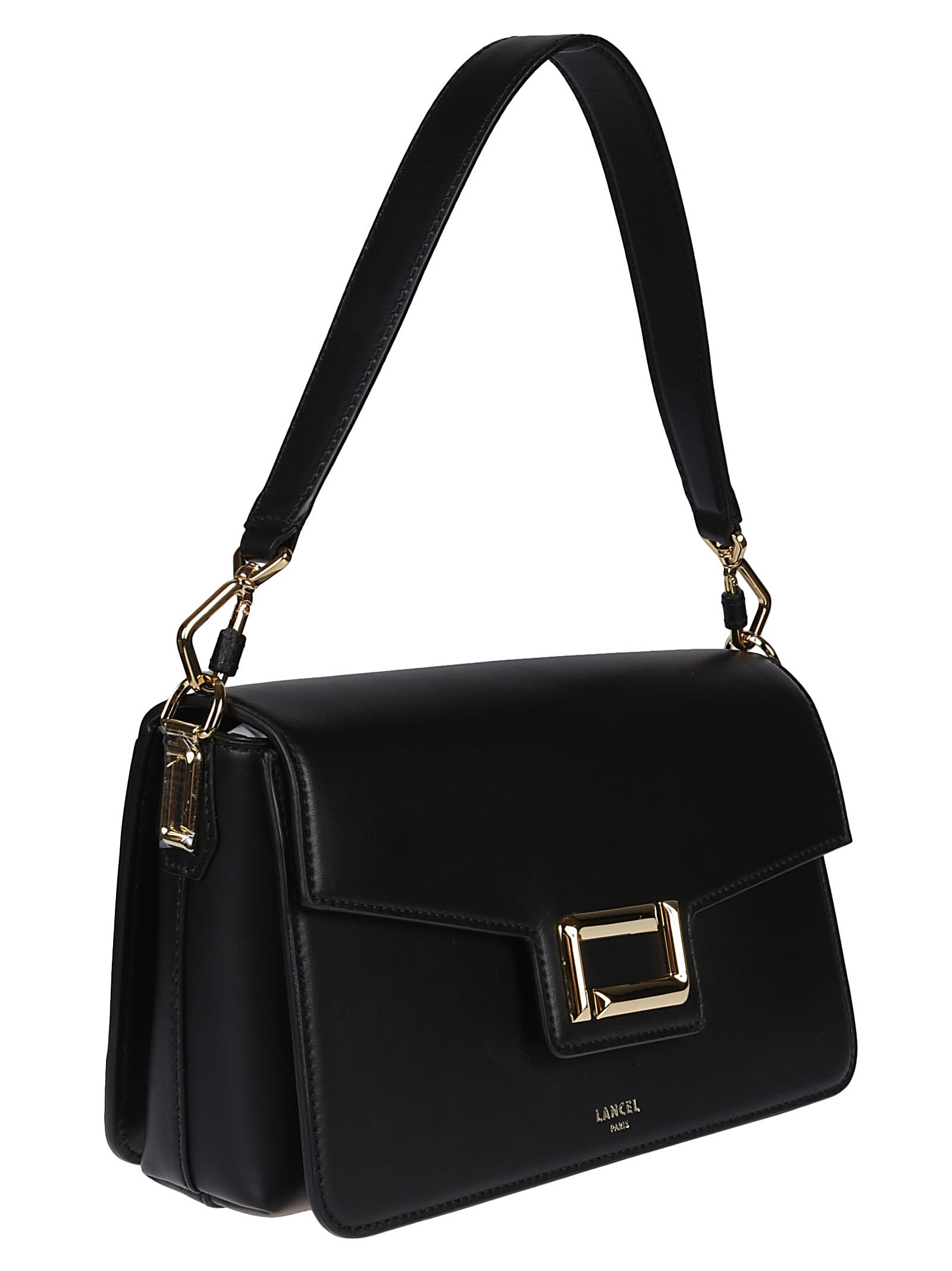 Shop Lancel Angele Bag In Black