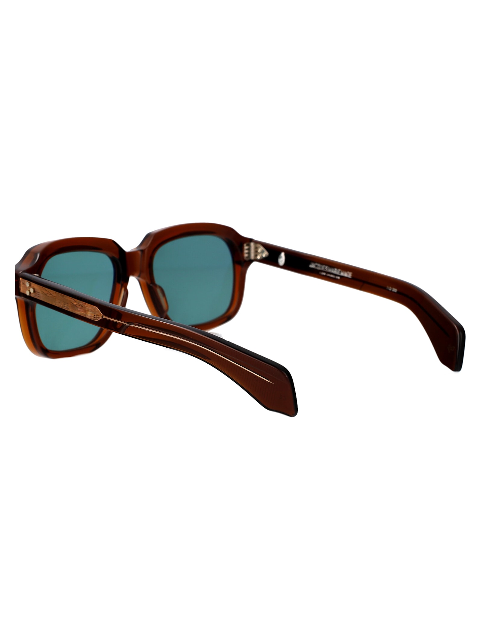 Shop Jacques Marie Mage Union Sunglasses In Hickory