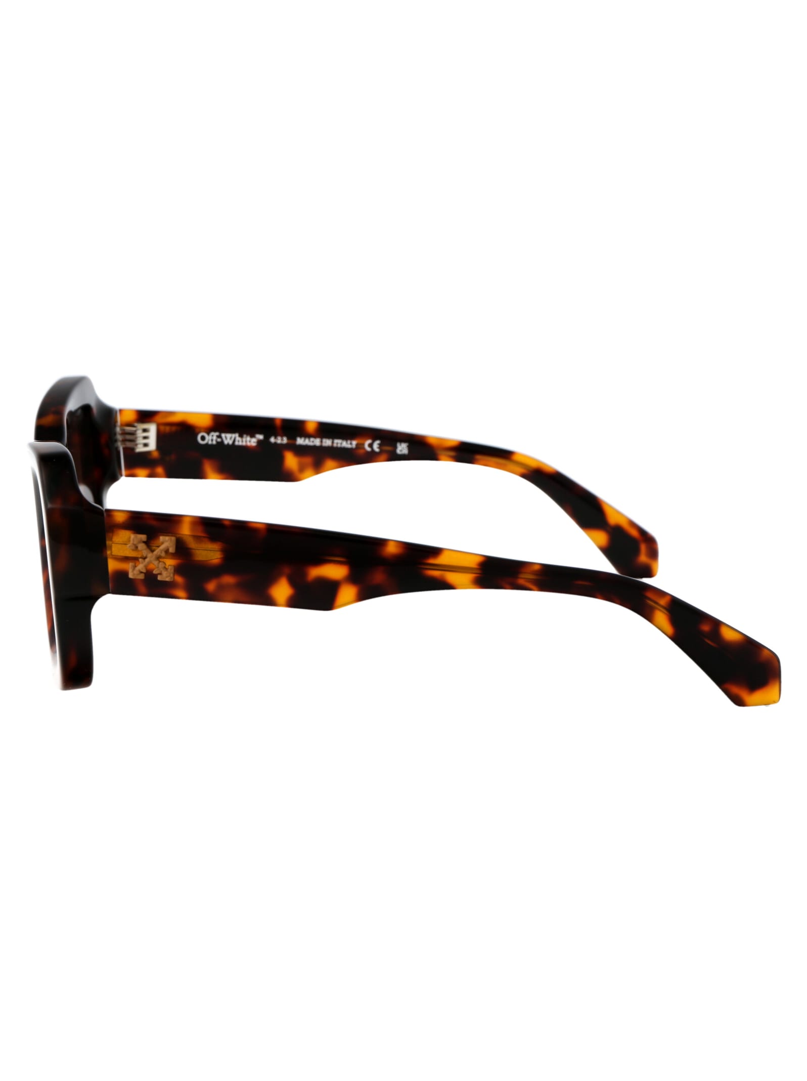 Off-white Austin Square-frame Sunglasses In Brown