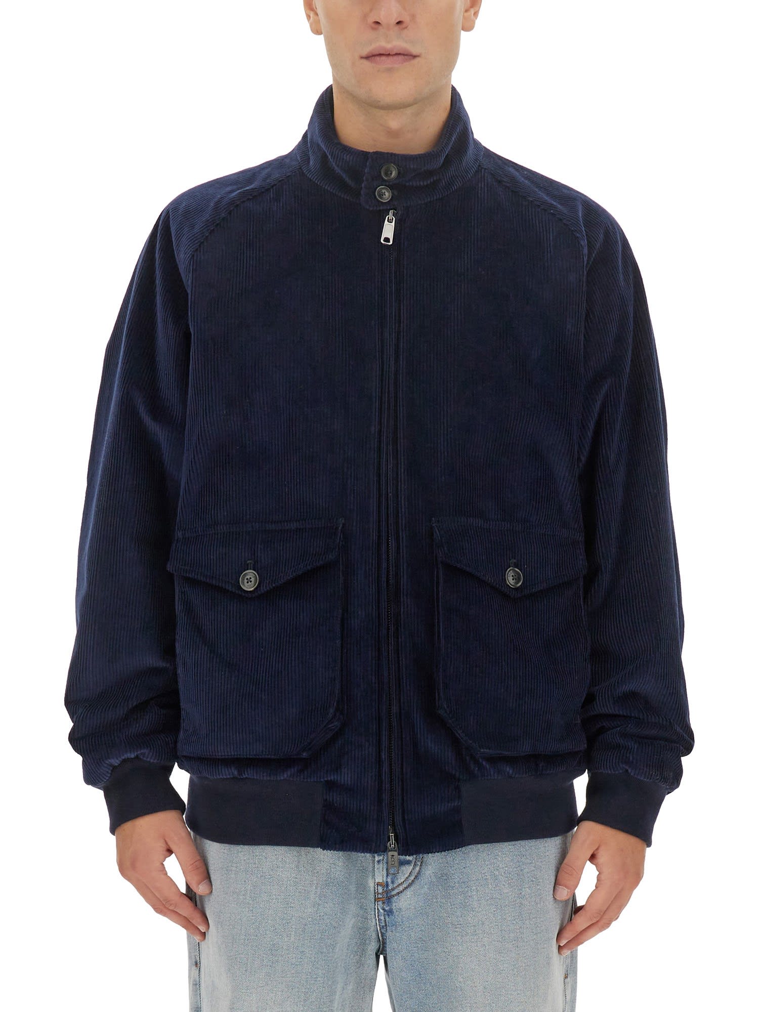 BARACUTA RIBBED JACKET