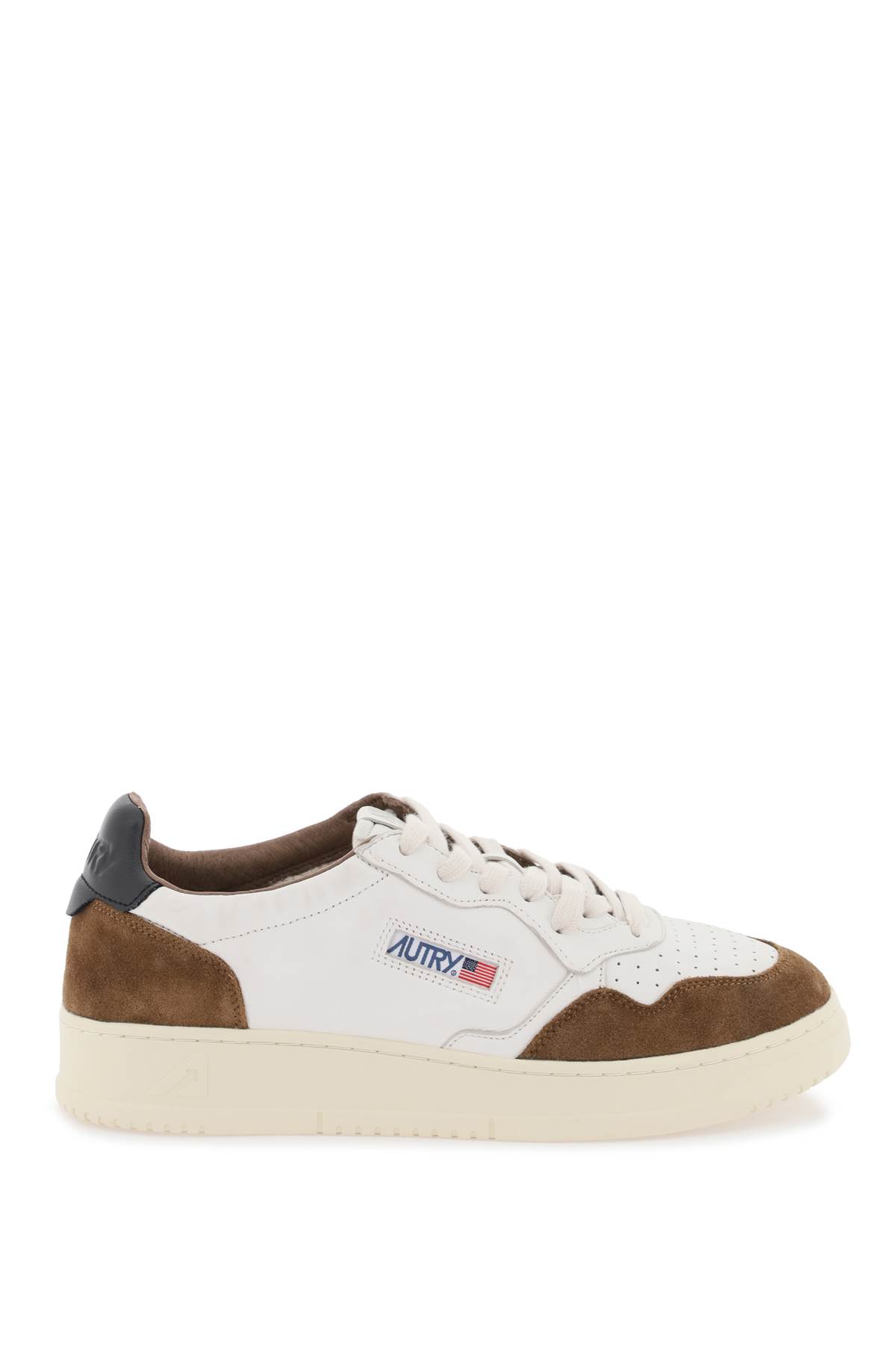 Autry Medalist Low Super Vintage Sneakers In Brown