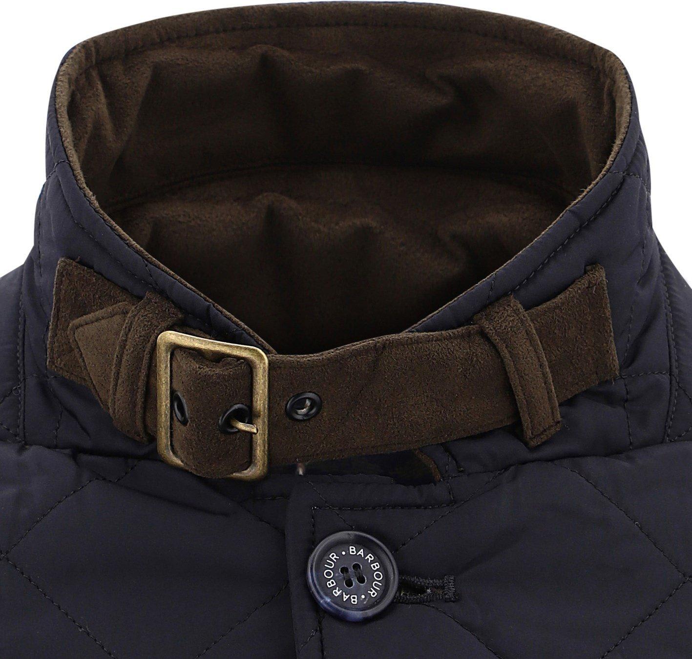 Shop Barbour Lutz Quilted Jacket In Blue