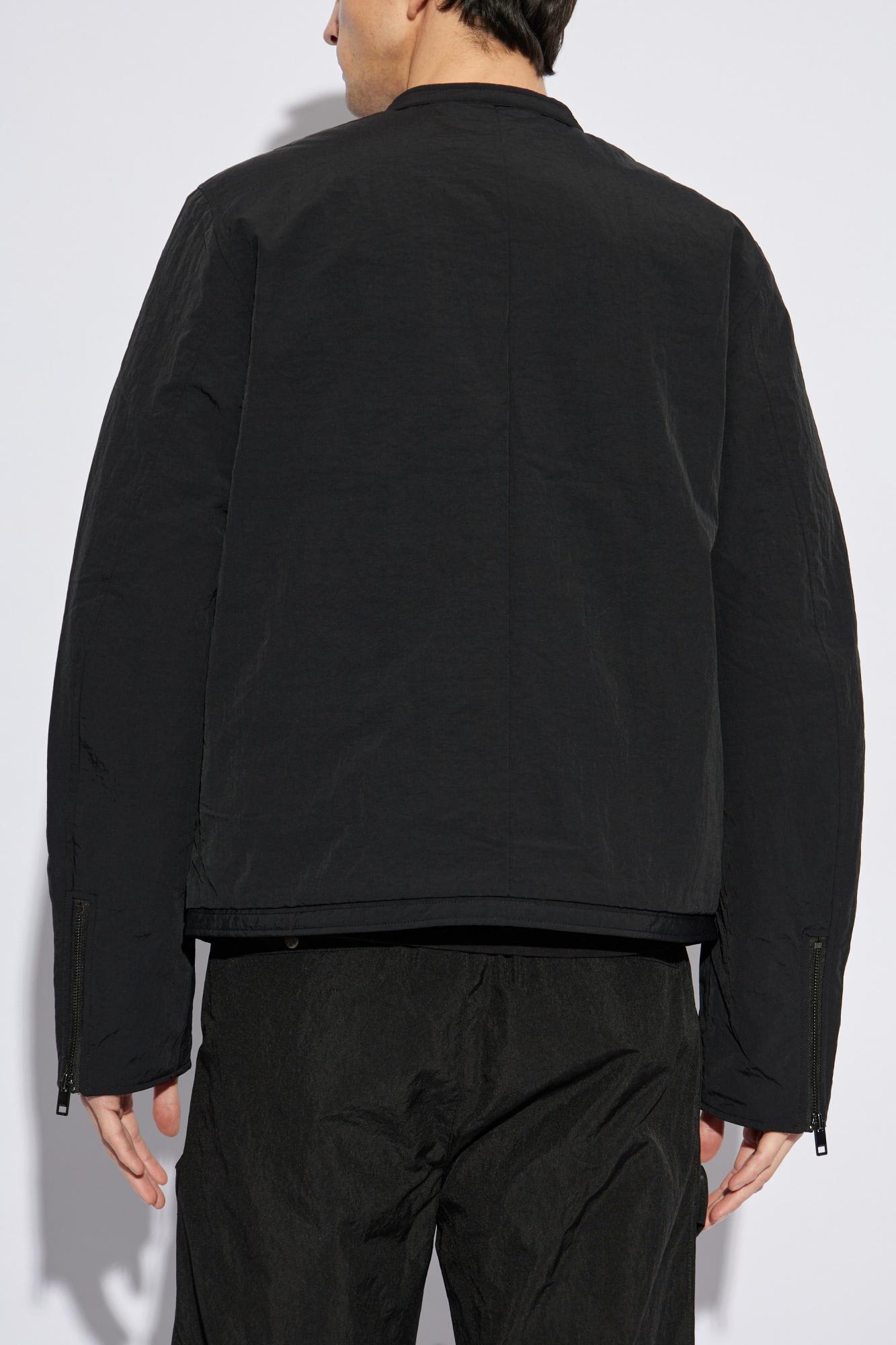 Diesel Black J-carver-padd Jacket In Xx Black