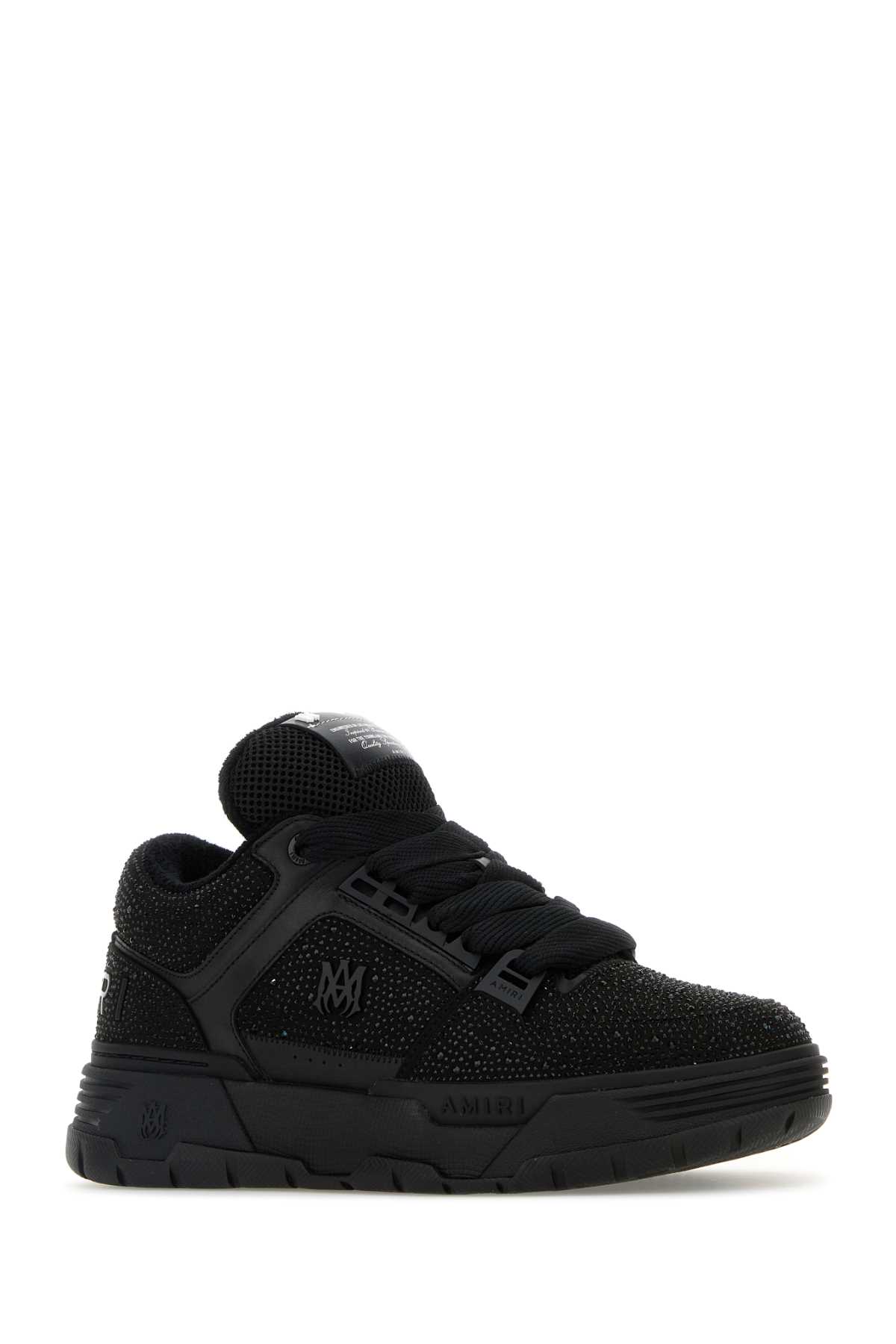 Amiri Crystal Ma-1 Embellished Sneakers In Black | ModeSens