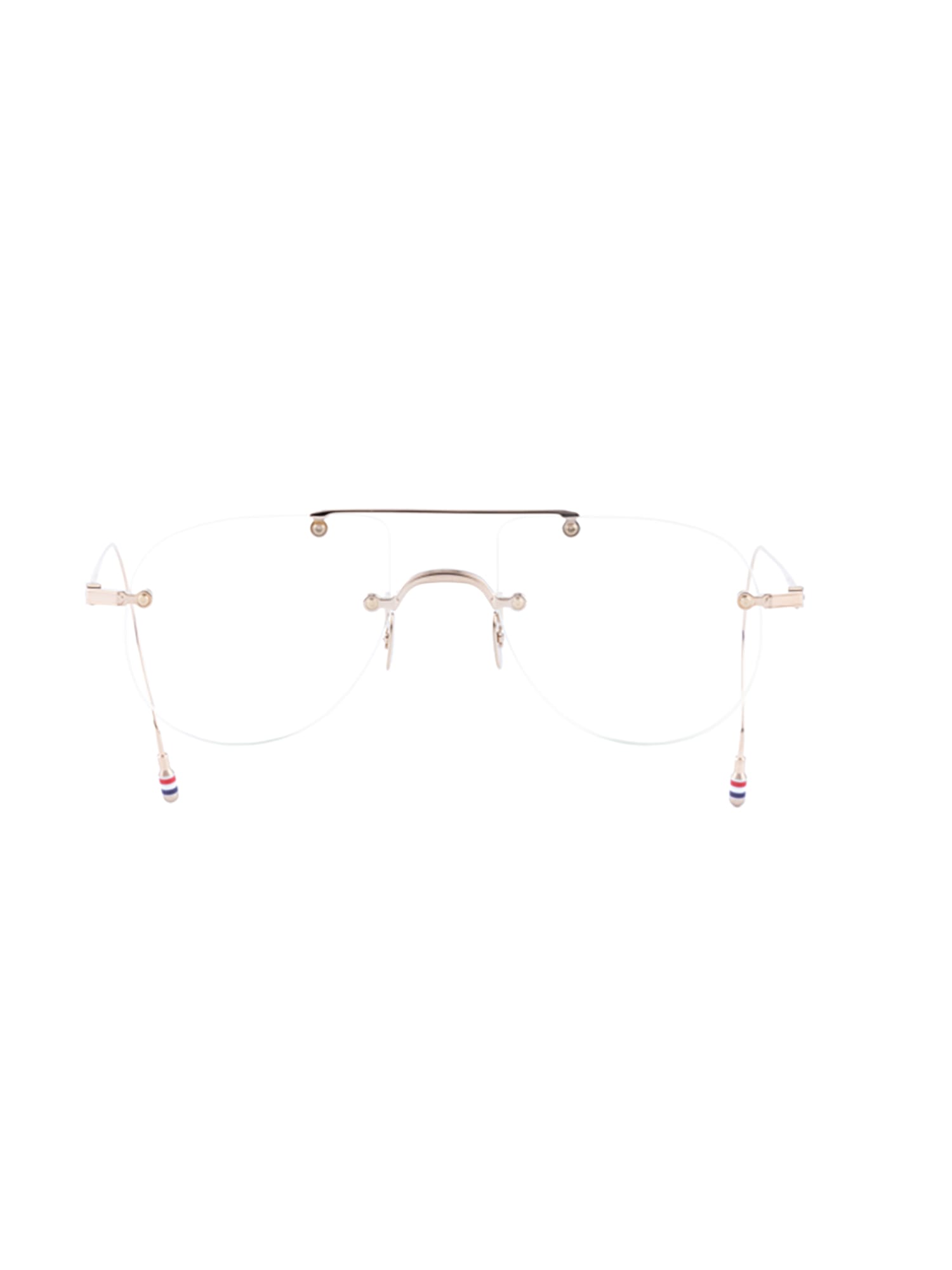 Thom Browne Ueo939a/g0001 Eyewear In Gold