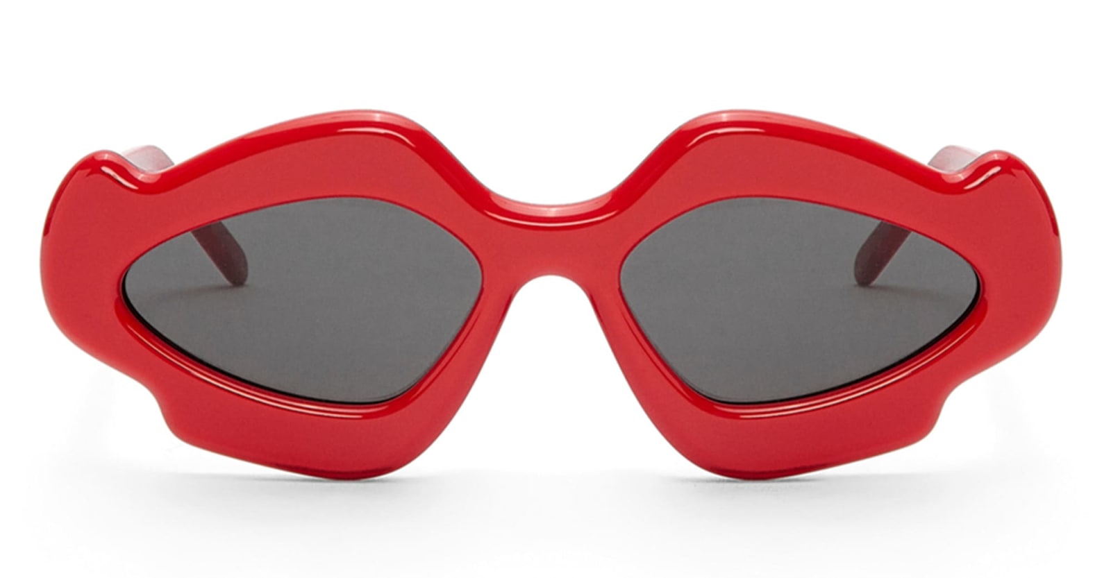 Shop Loewe Lw40109u - Red Sunglasses