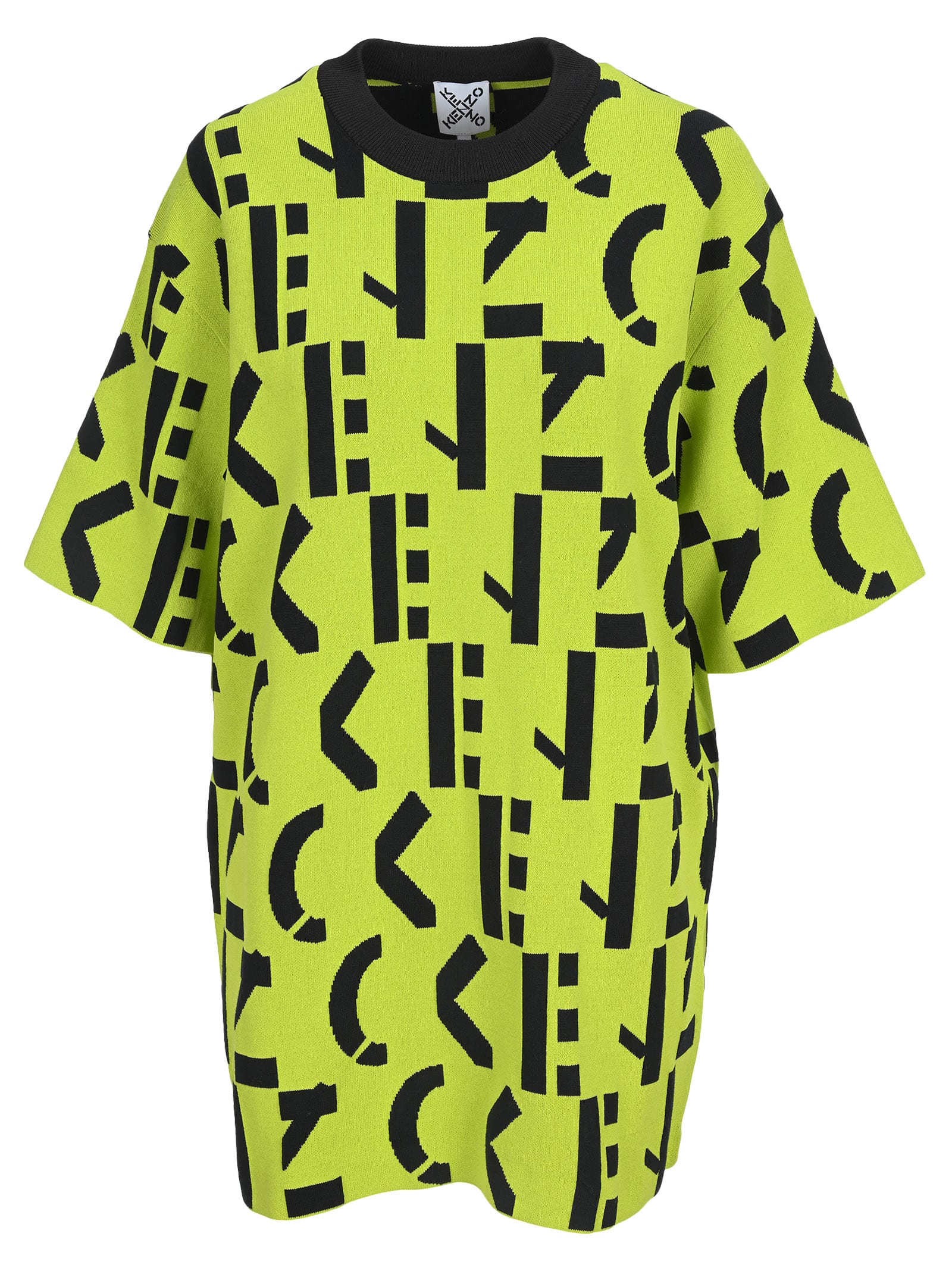 Kenzo Kenzo Sport Oversize Monogram T-shirt Dress