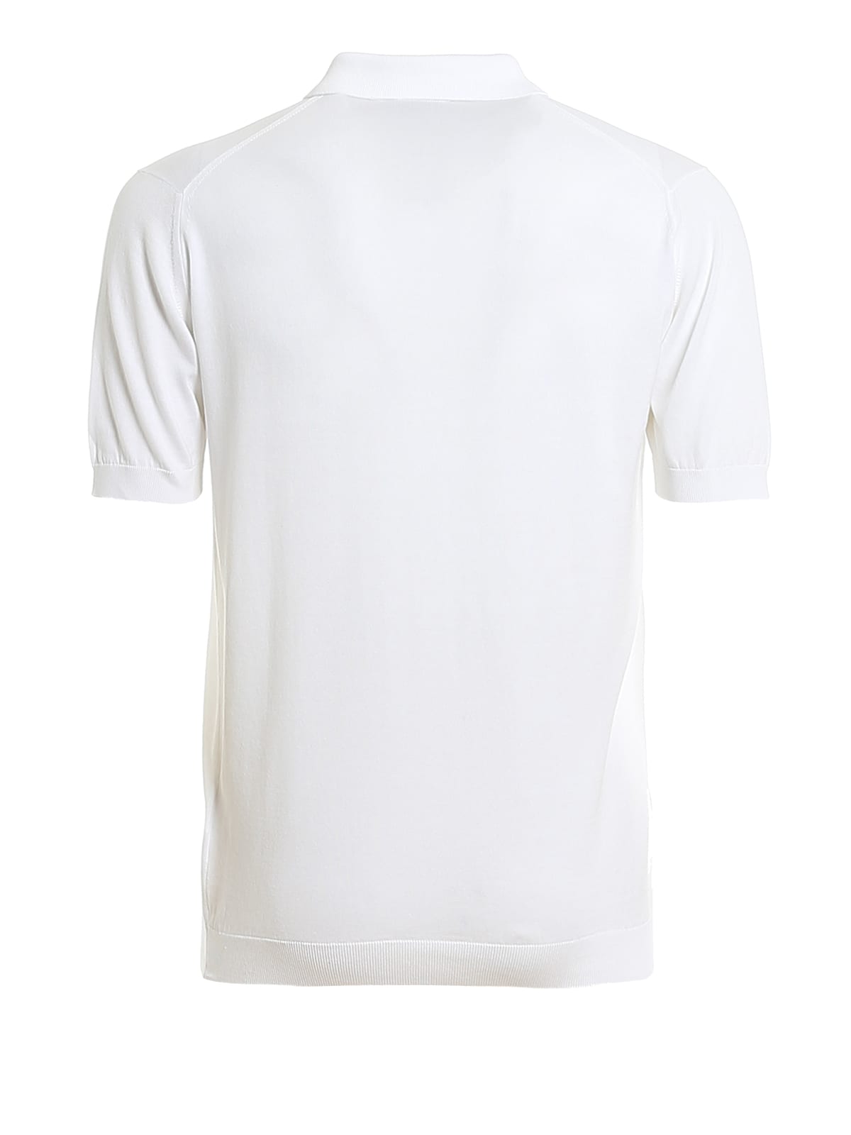 Shop John Smedley Adrian Shirt Ss In White
