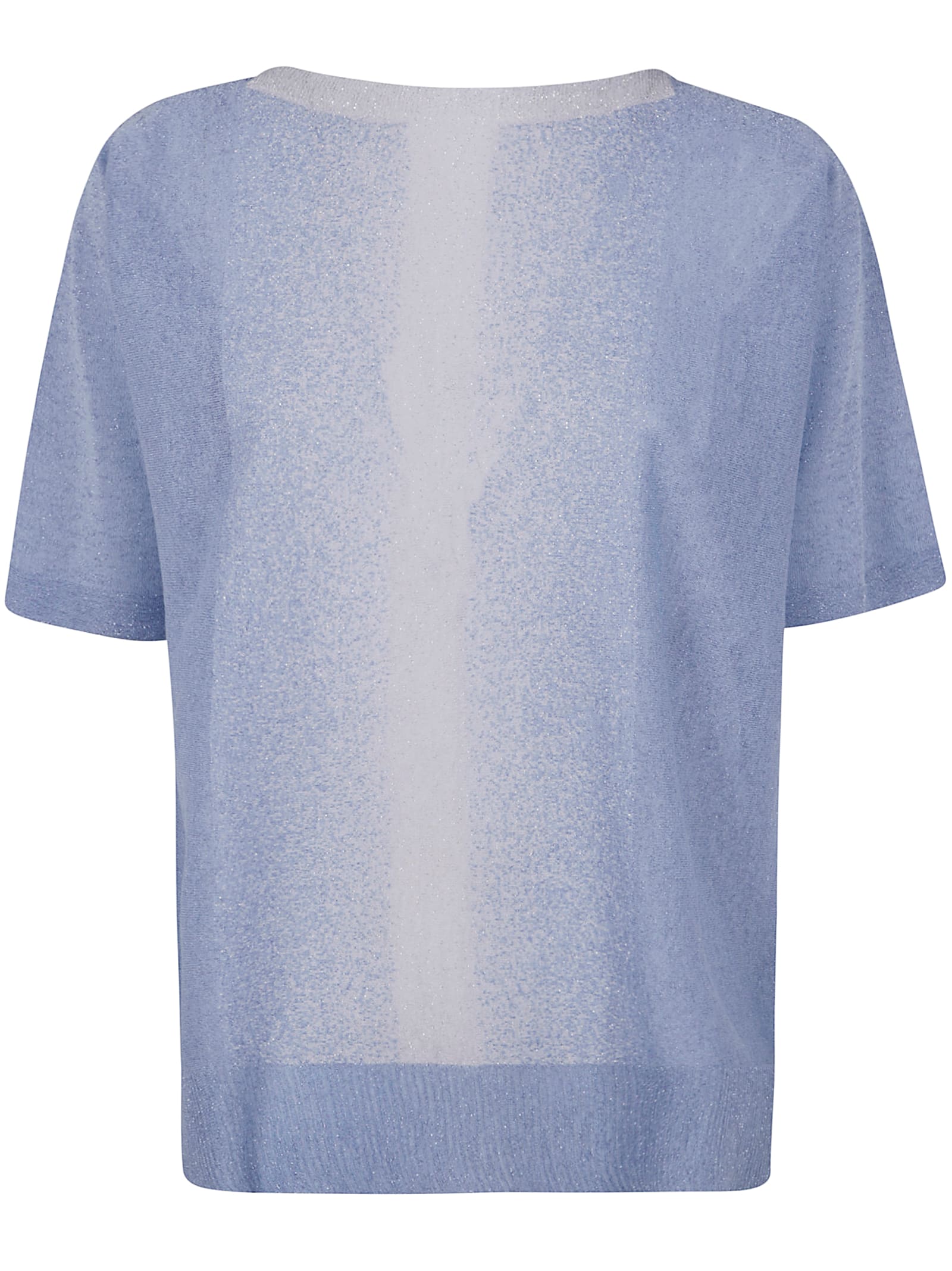 D. Exterior Funded Lux Short Sleeves Boat Neck