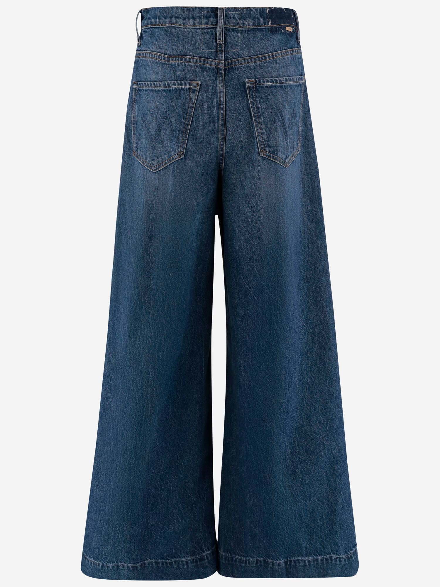 Mother Jeans Headliner Sneak In Cotton In Blue