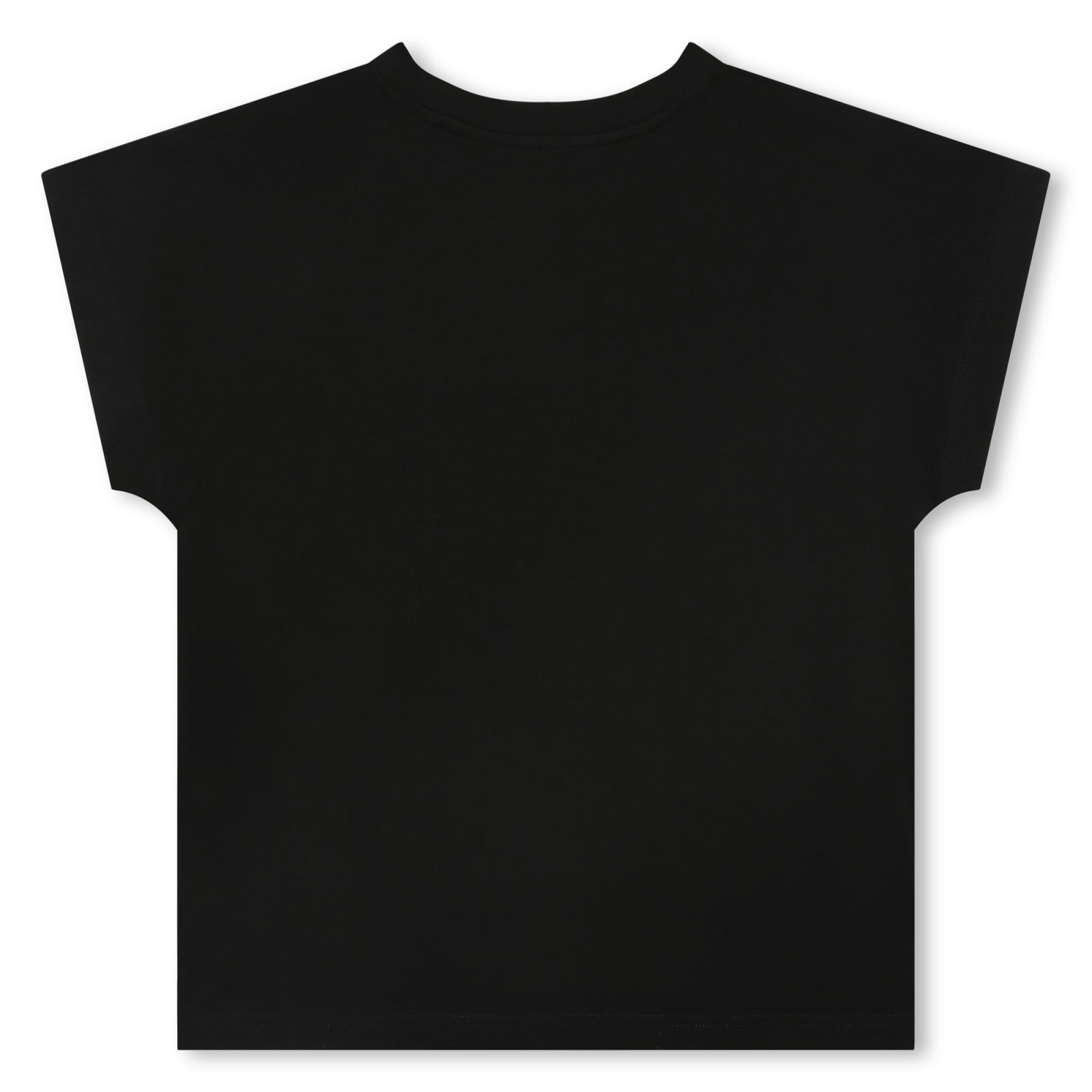 Shop Dkny T-shirt With Print In Black