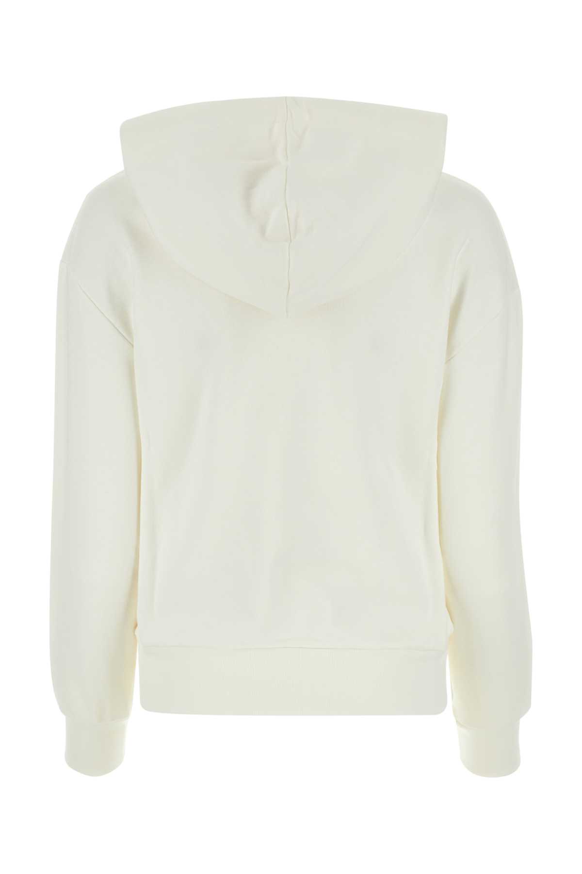 Shop Apc White Cotton Christina Sweatshirt In Blanc