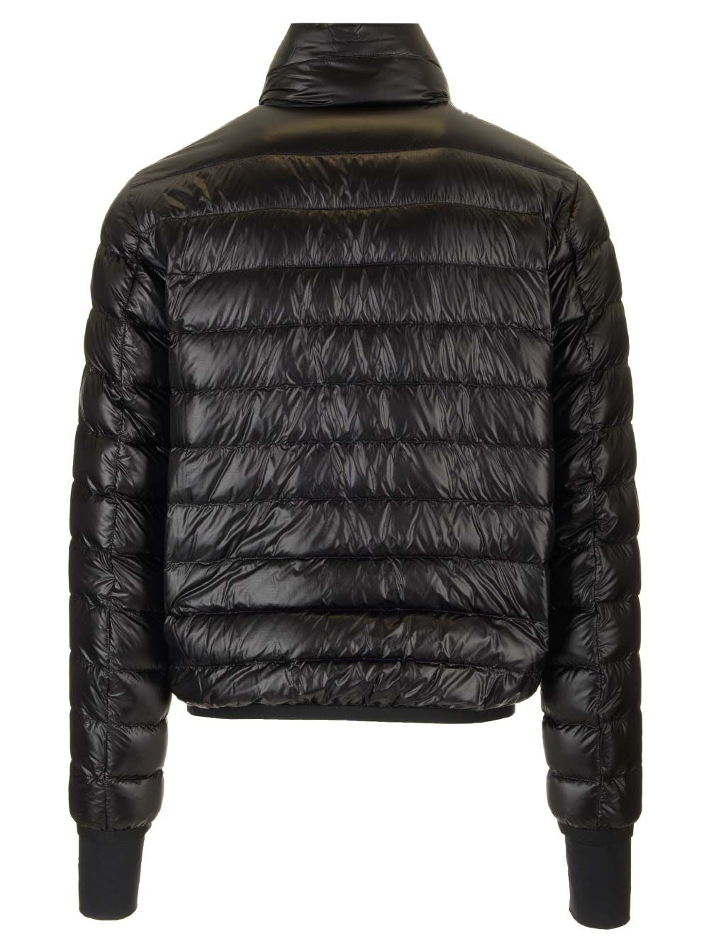 Shop Moncler Hers Short Down Jacket In Black