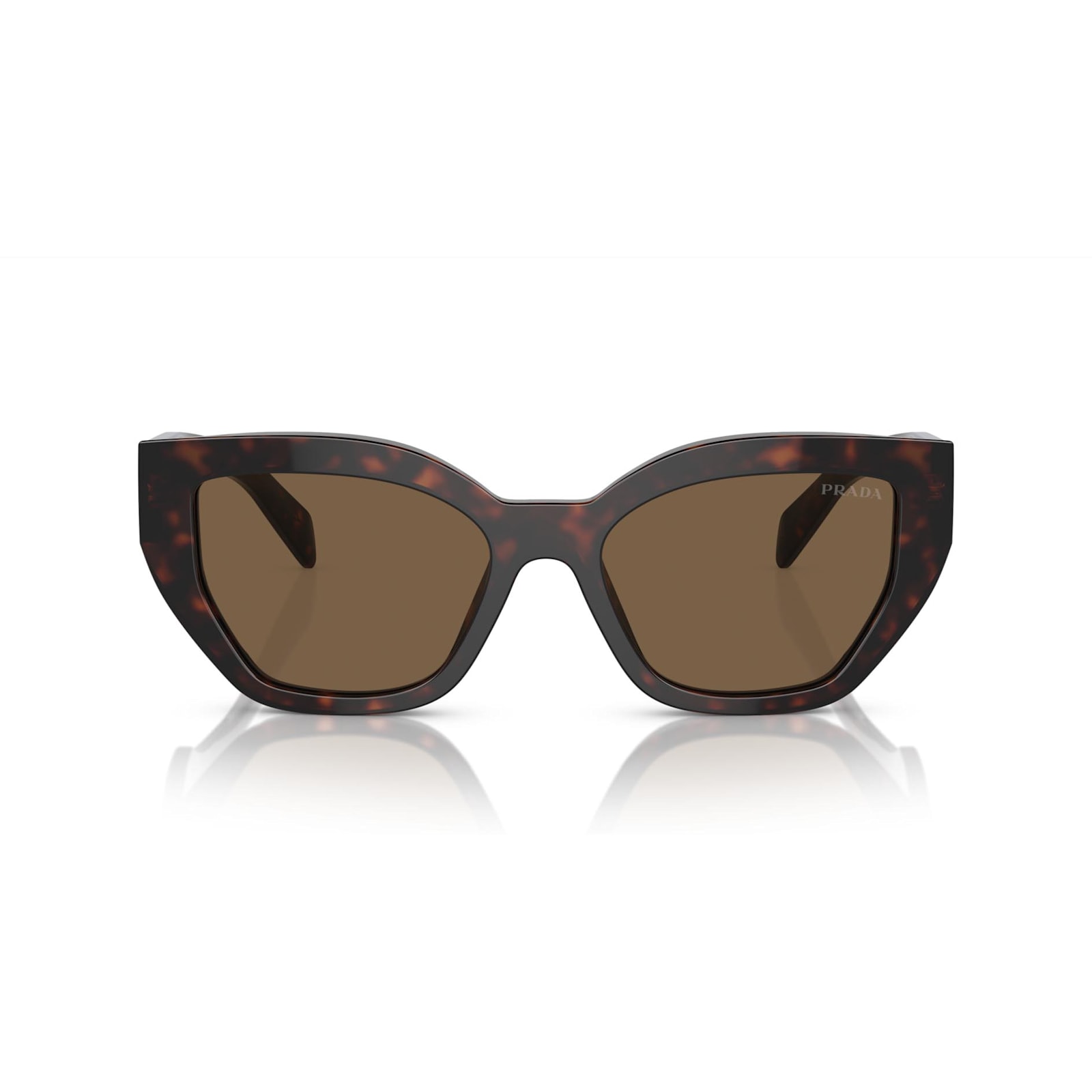 Shop Prada Sunglasses In Havana/marrone