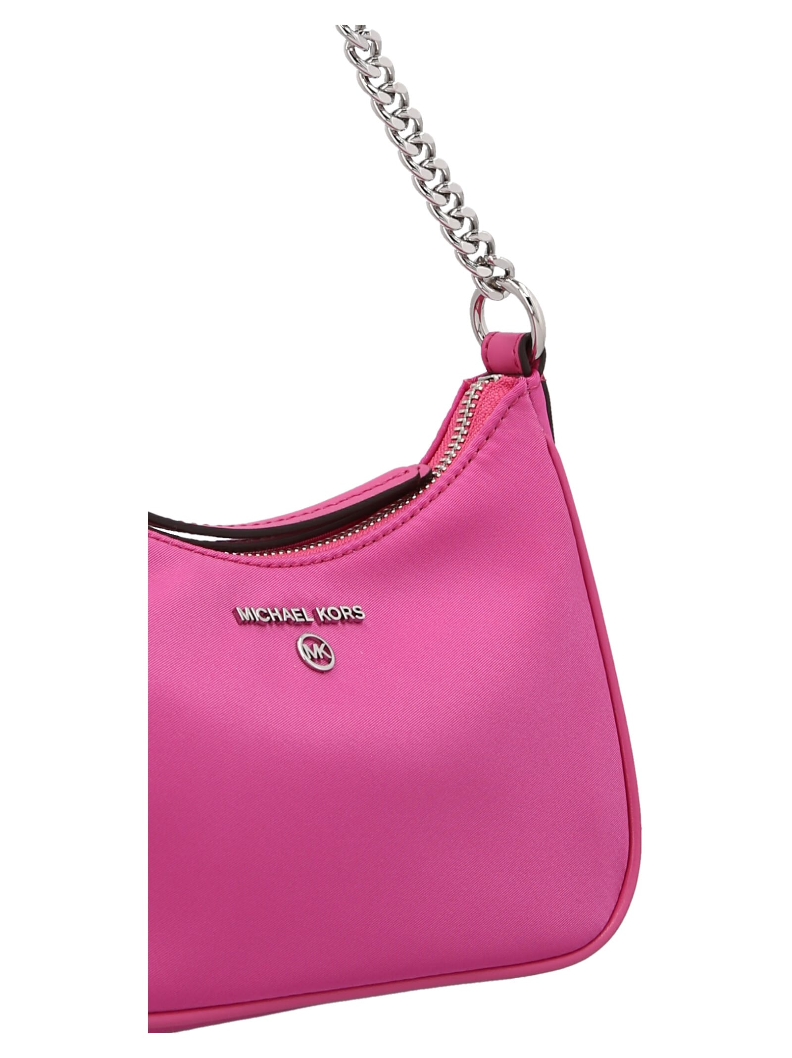 Shop Michael Kors Jet Set Handbag In Pink