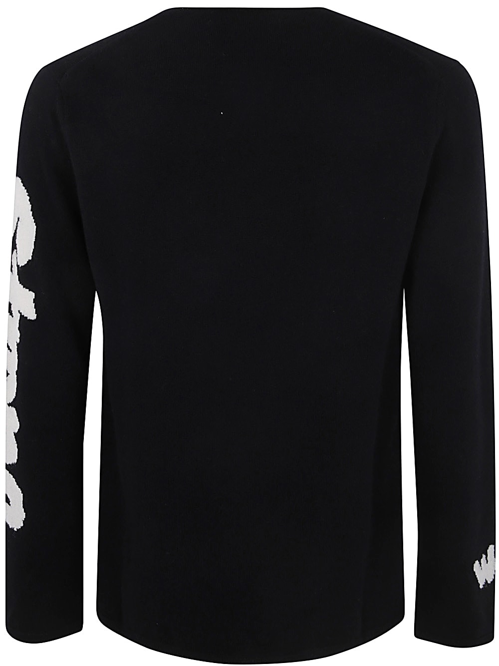 Shop Comme Des Garçons Shirt Mens Sweater Knit In Black