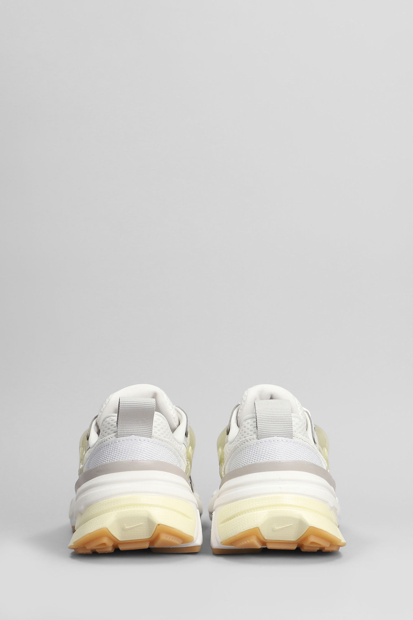 Nike V2k Run Sneakers In Grey Leather And Fabric In Multi
