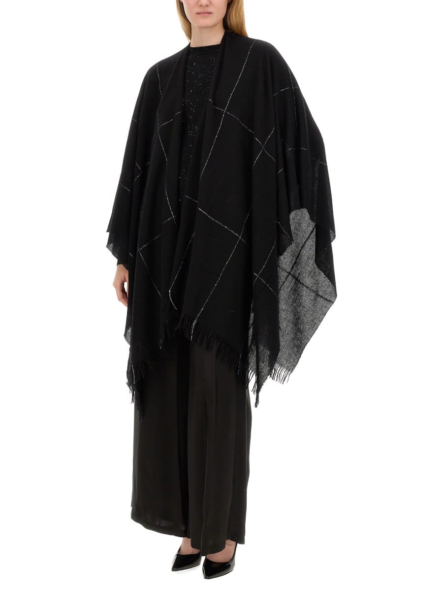 FABIANA FILIPPI WOOL CAPE 