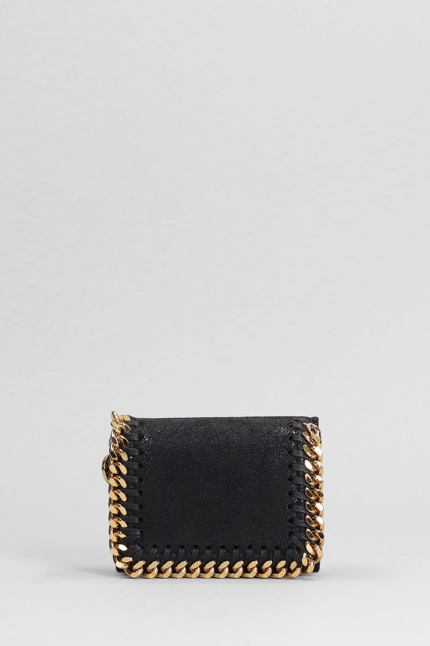 Stella Mccartney Wallet In Black Polyester