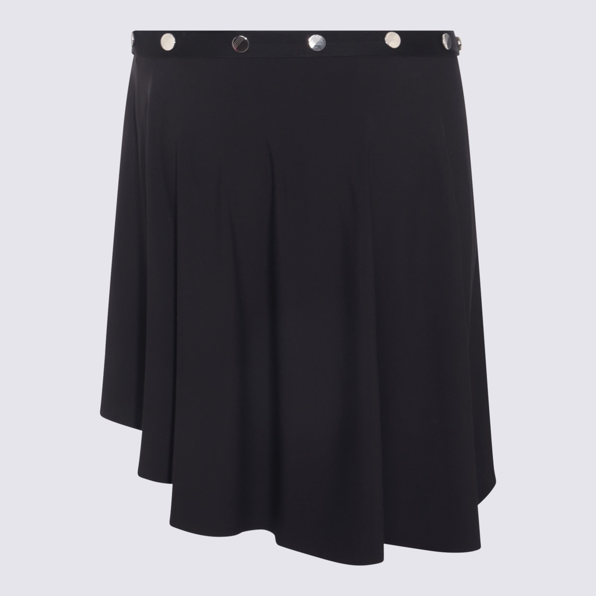 Shop Attico Black Mini Skirt