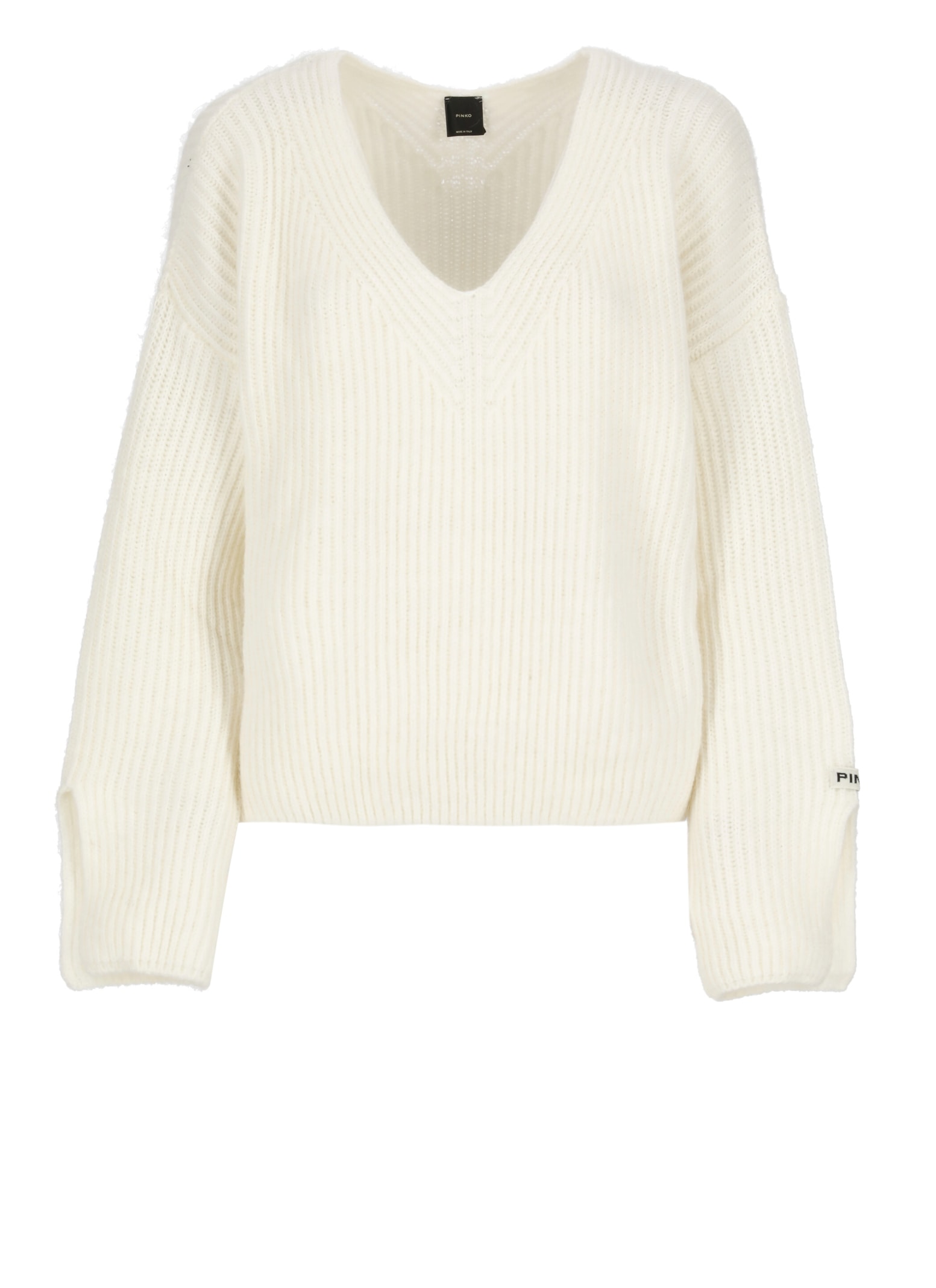 Shop Pinko Korat Sweater In White