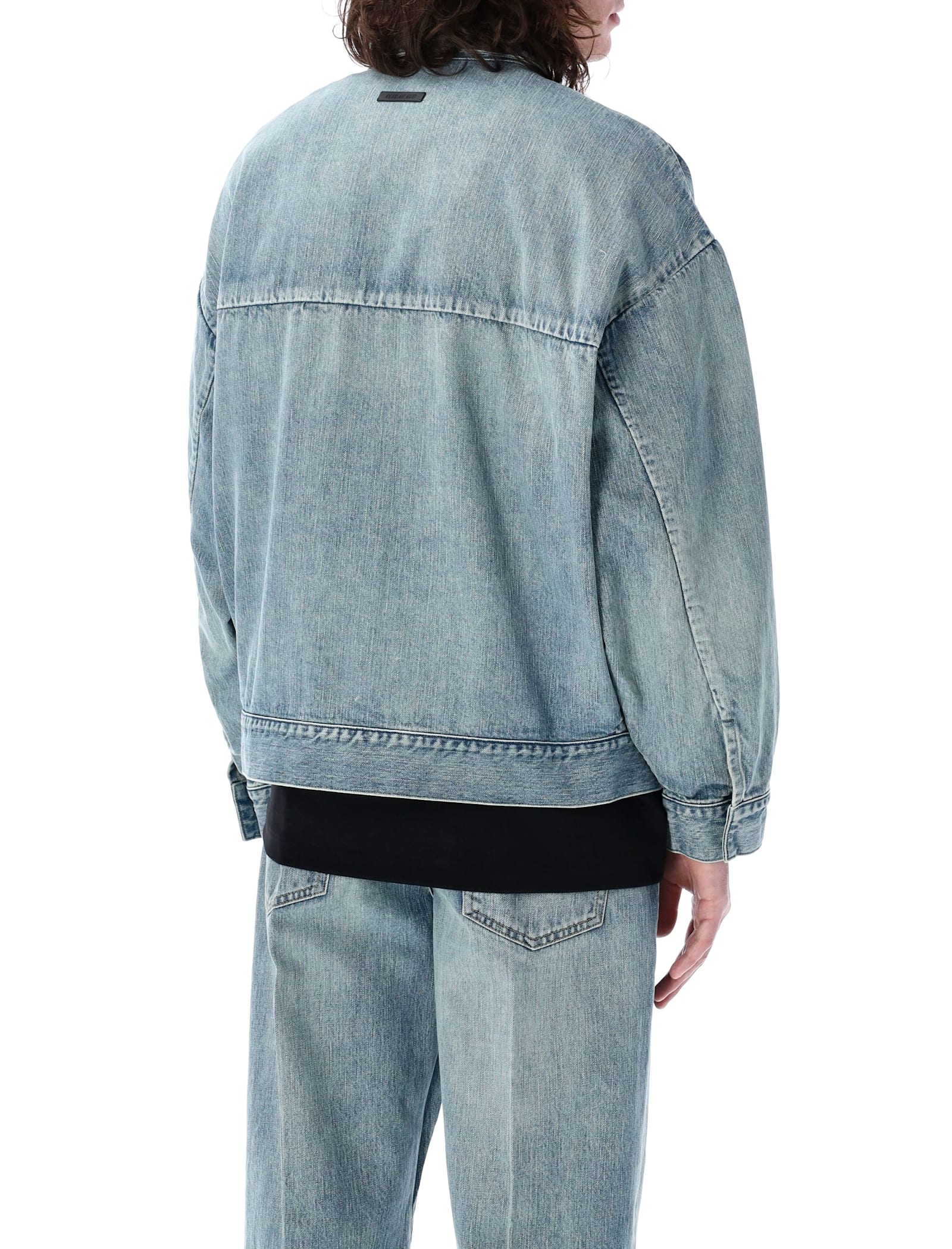 Fear Of God Light Blue Denim Trucker Jacket