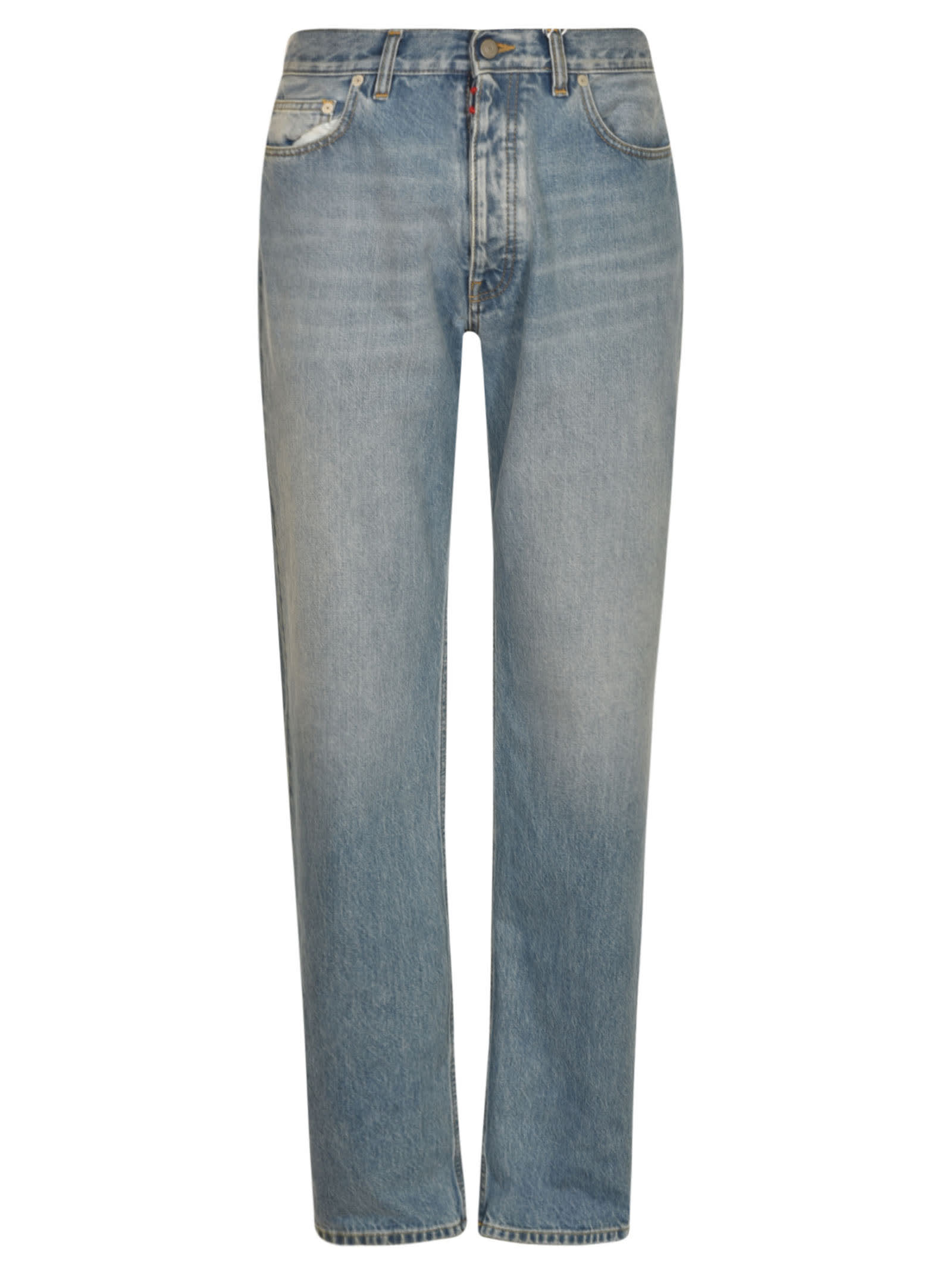 Maison Margiela Classic 5 Pockets Jeans In Blue