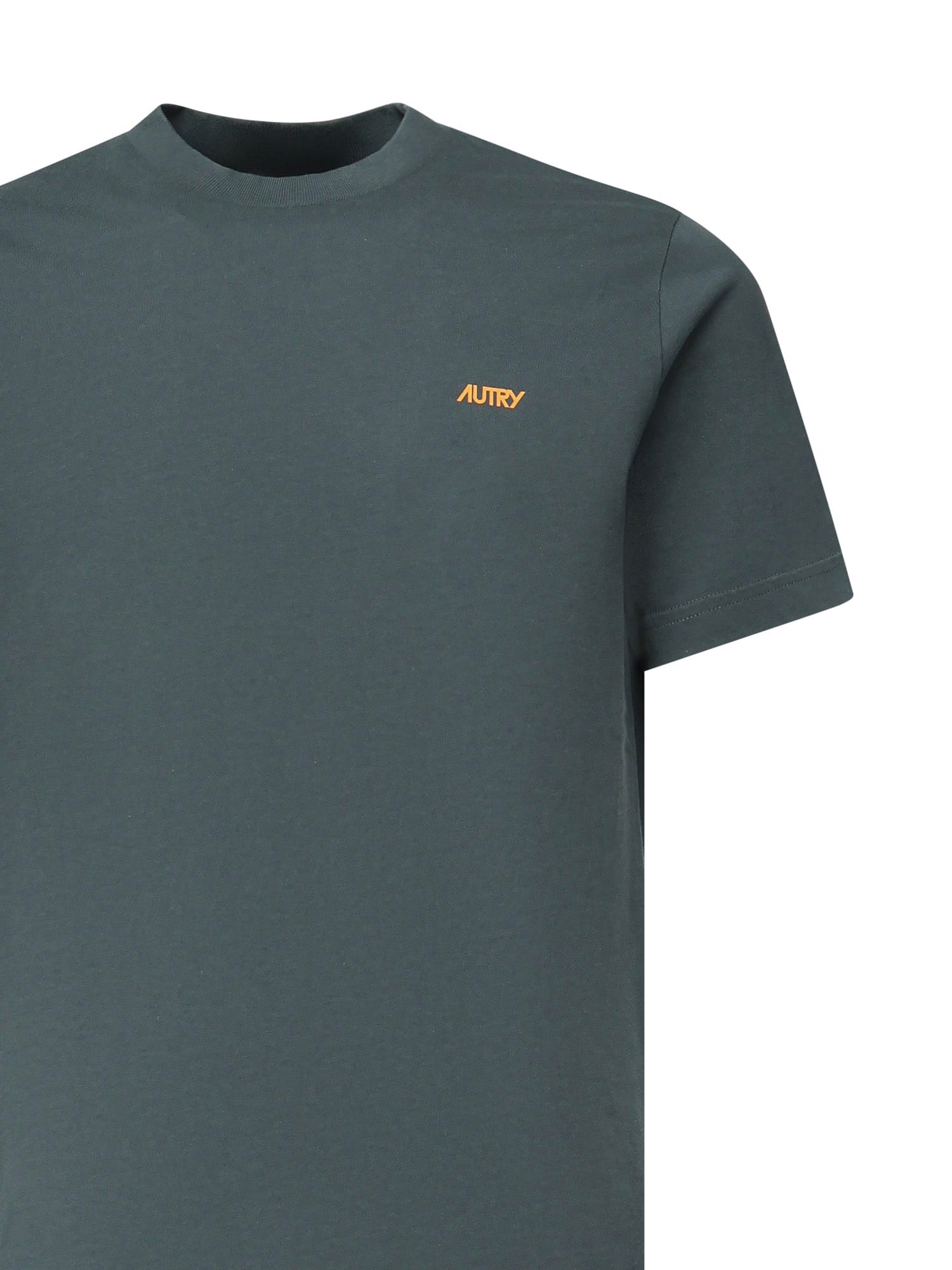 Autry T Shirt Main Man Cotton Conifer In Green