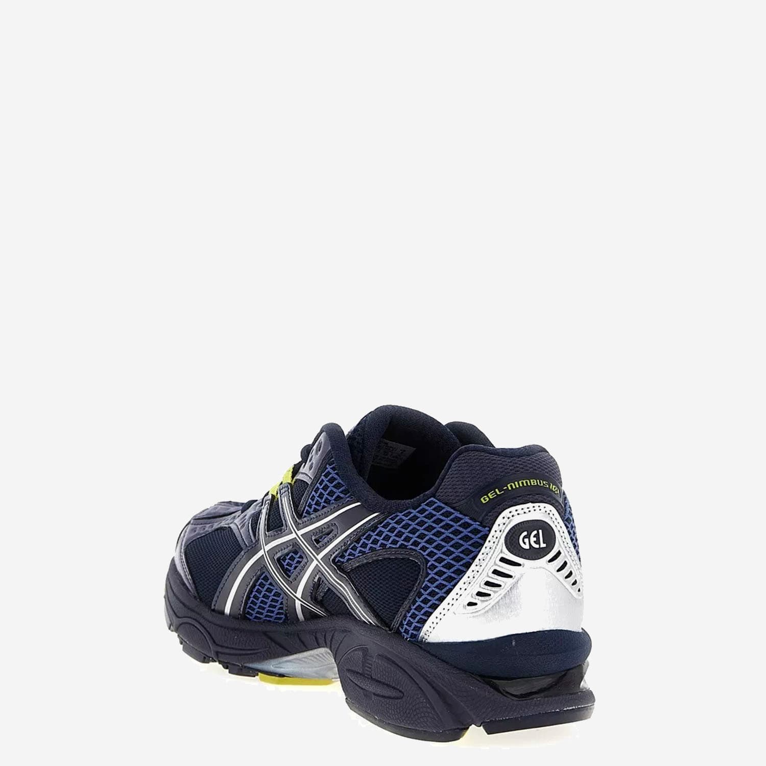 Asics Breathable Design Mesh Upper Sneakers In Blue