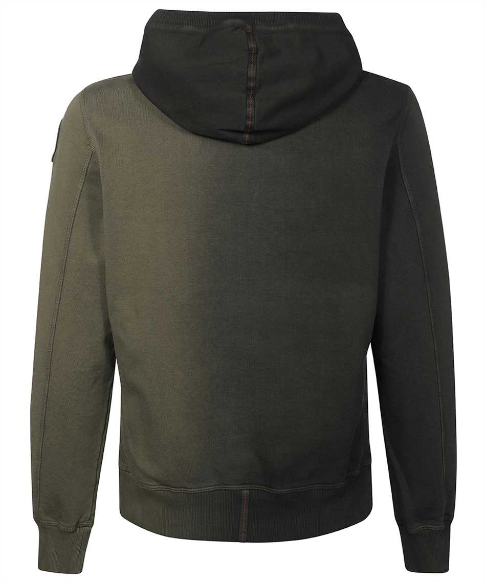 Shop Parajumpers Cotton Hoodie In Green