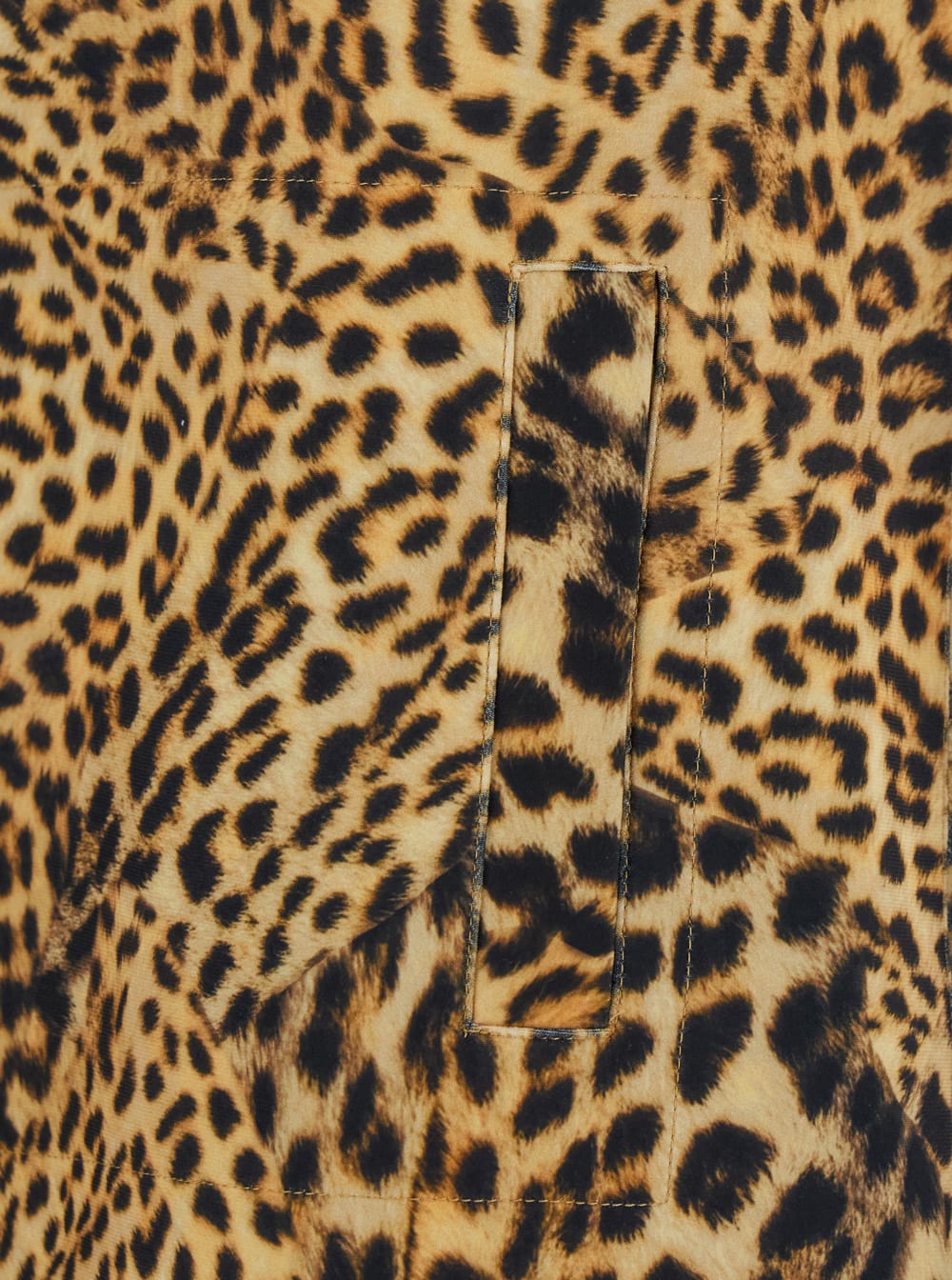 Norma Kamali Brown Short Dress With All-over Printed Leopard Motif In Brown