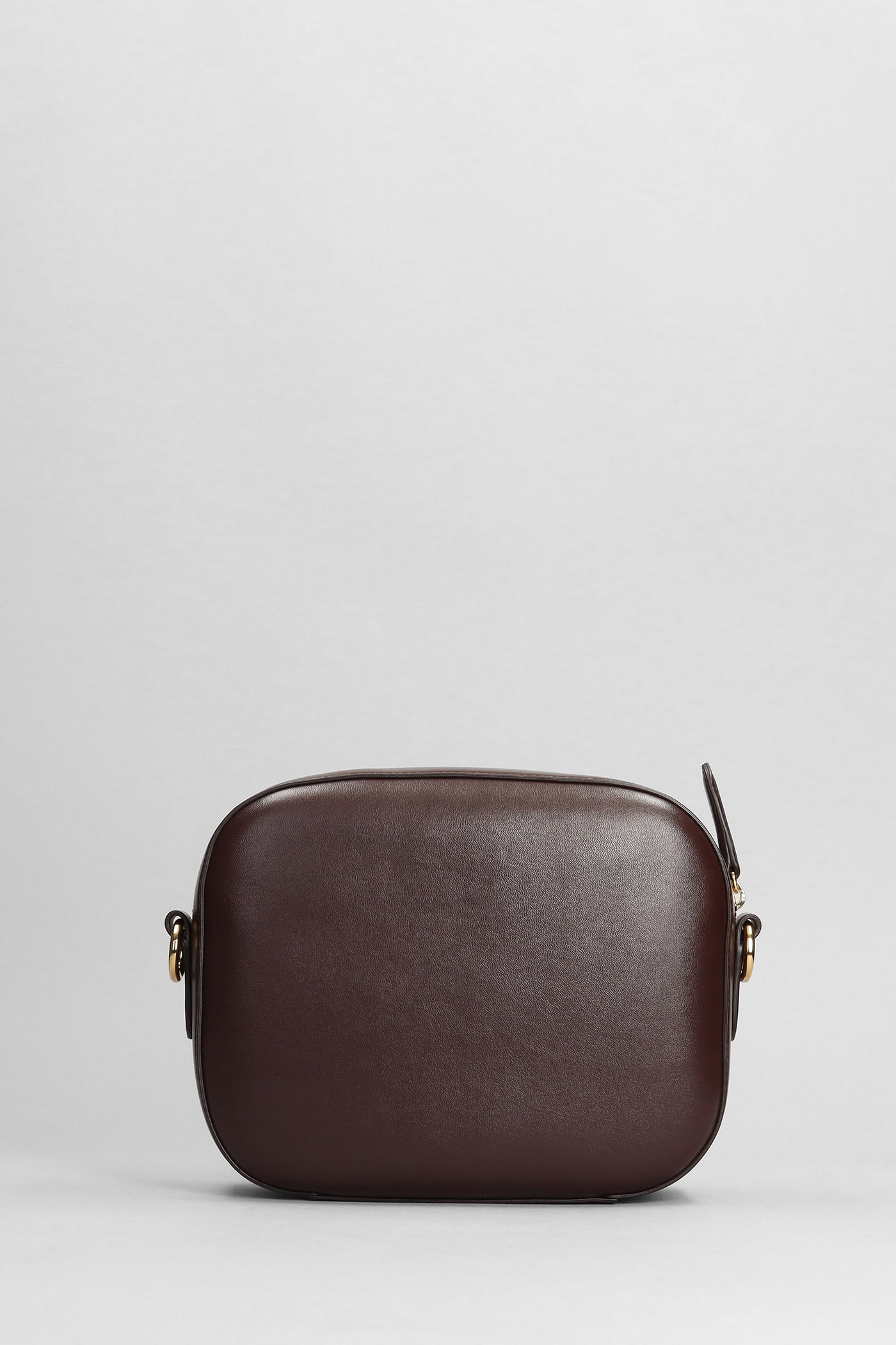 Shop Stella Mccartney Shoulder Bag In Brown Polyamide