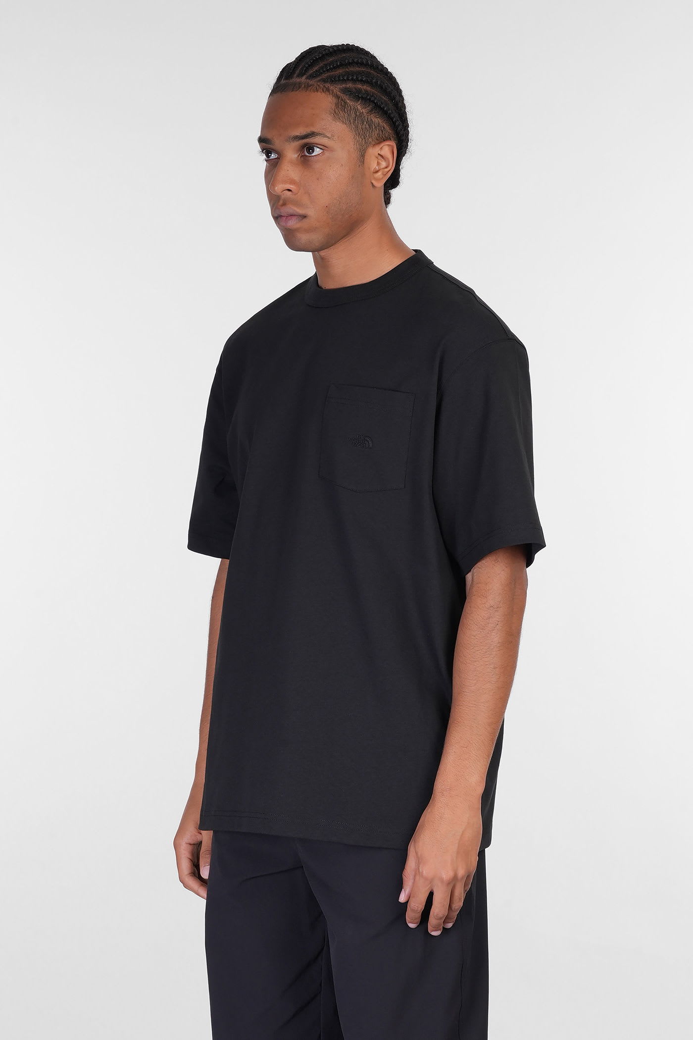 Shop The North Face Ss Dome Relaxed Tee T-shirt In Black Cotton