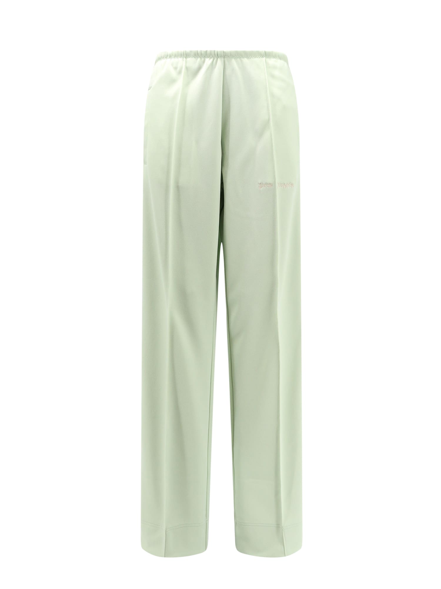 Shop Palm Angels Trouser In Green