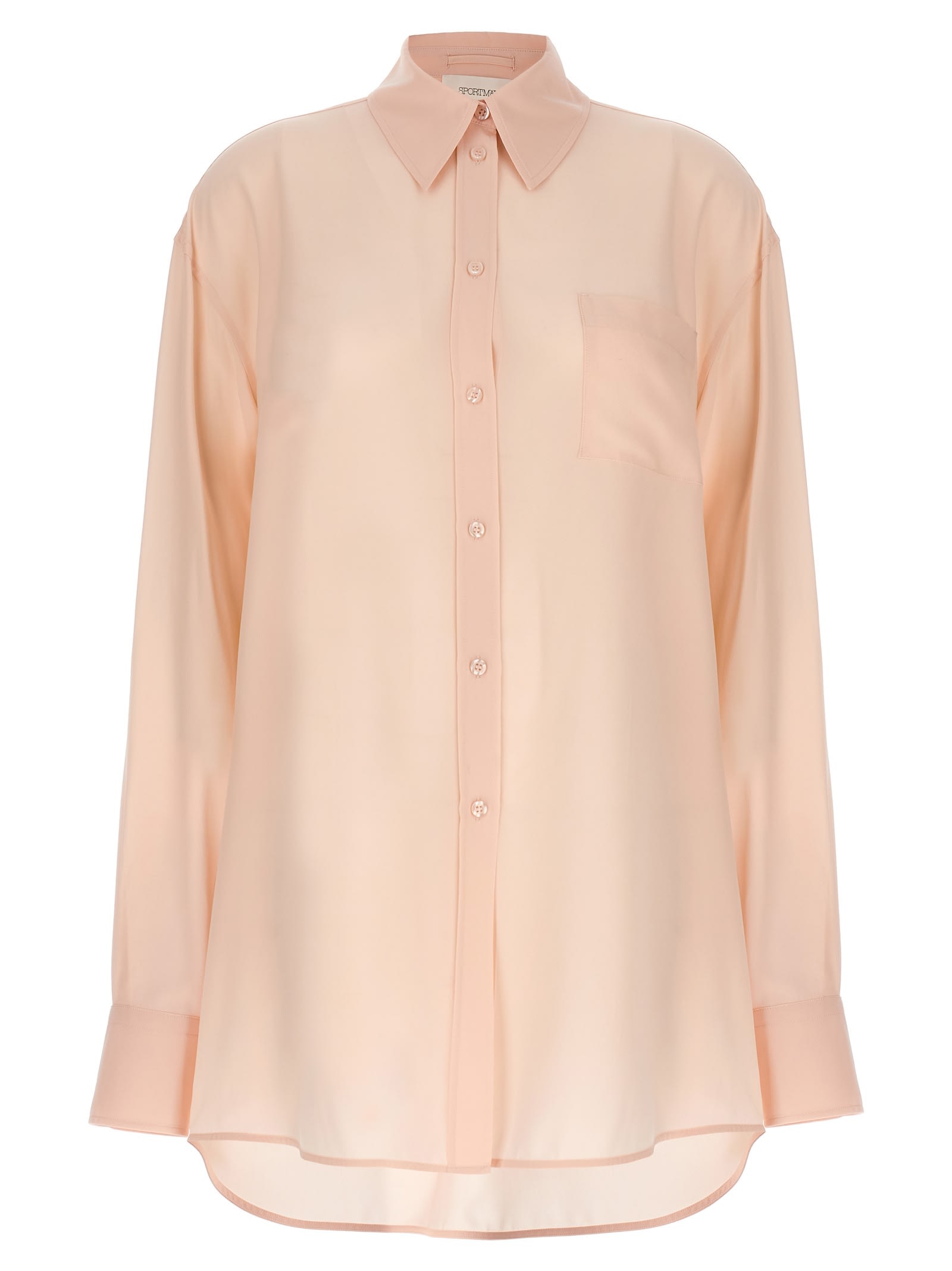 Shop Sportmax Epsilon Shirt In Pink