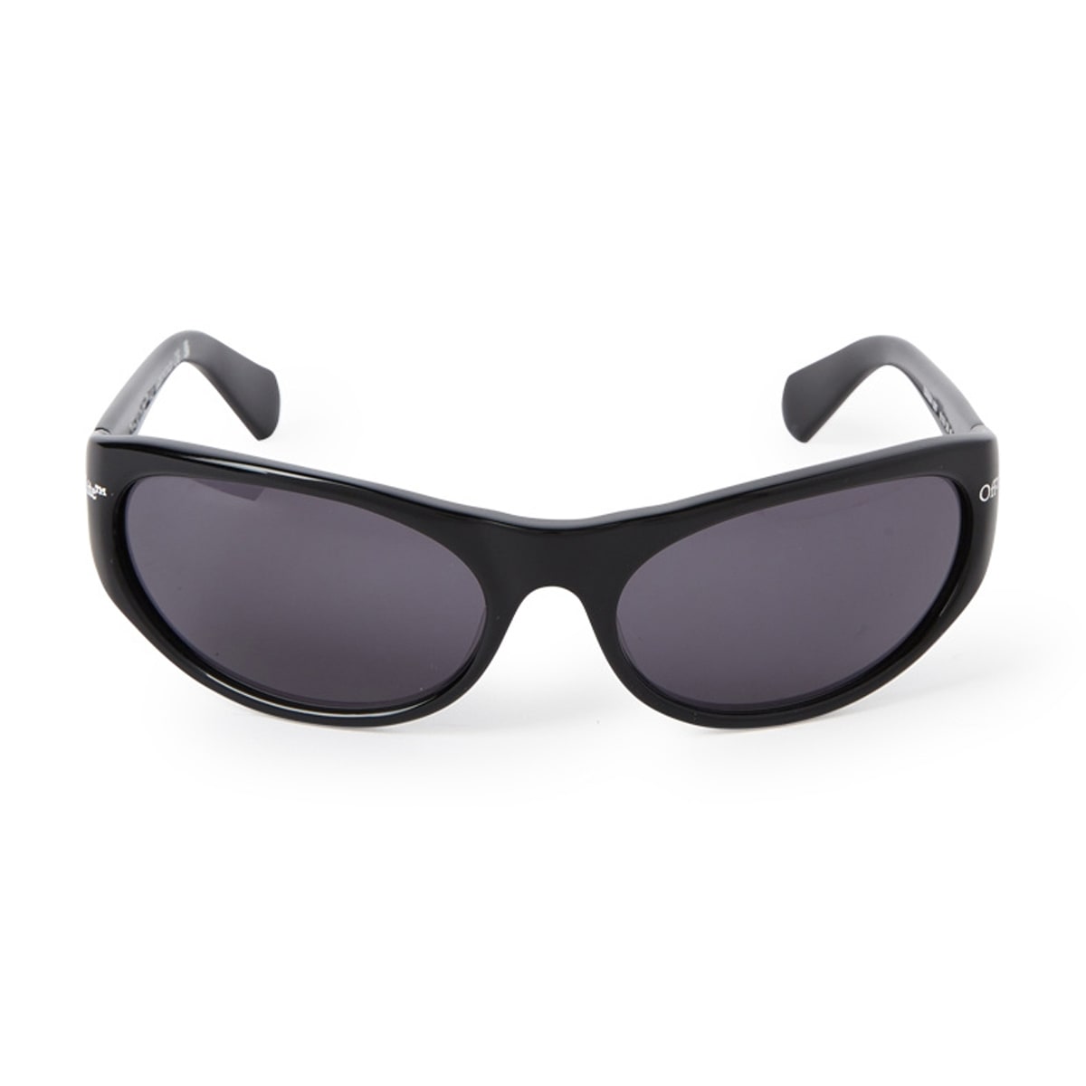 Shop Off-white Napoli Sunglasses Black Sunglasses In Nero