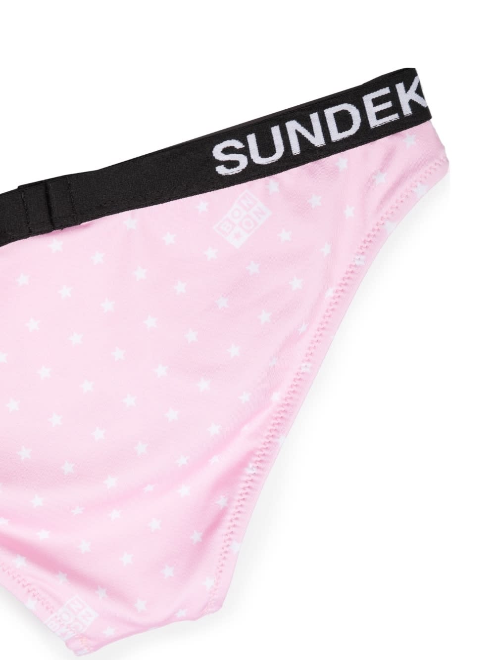 Shop Bonton Printed Bikini In Pink