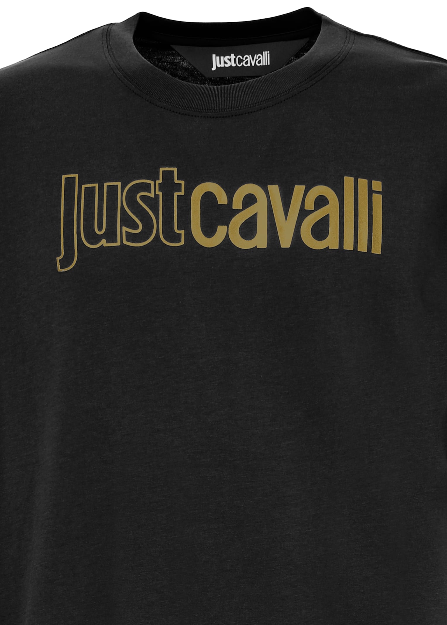 Just Cavalli T-shirt In Black