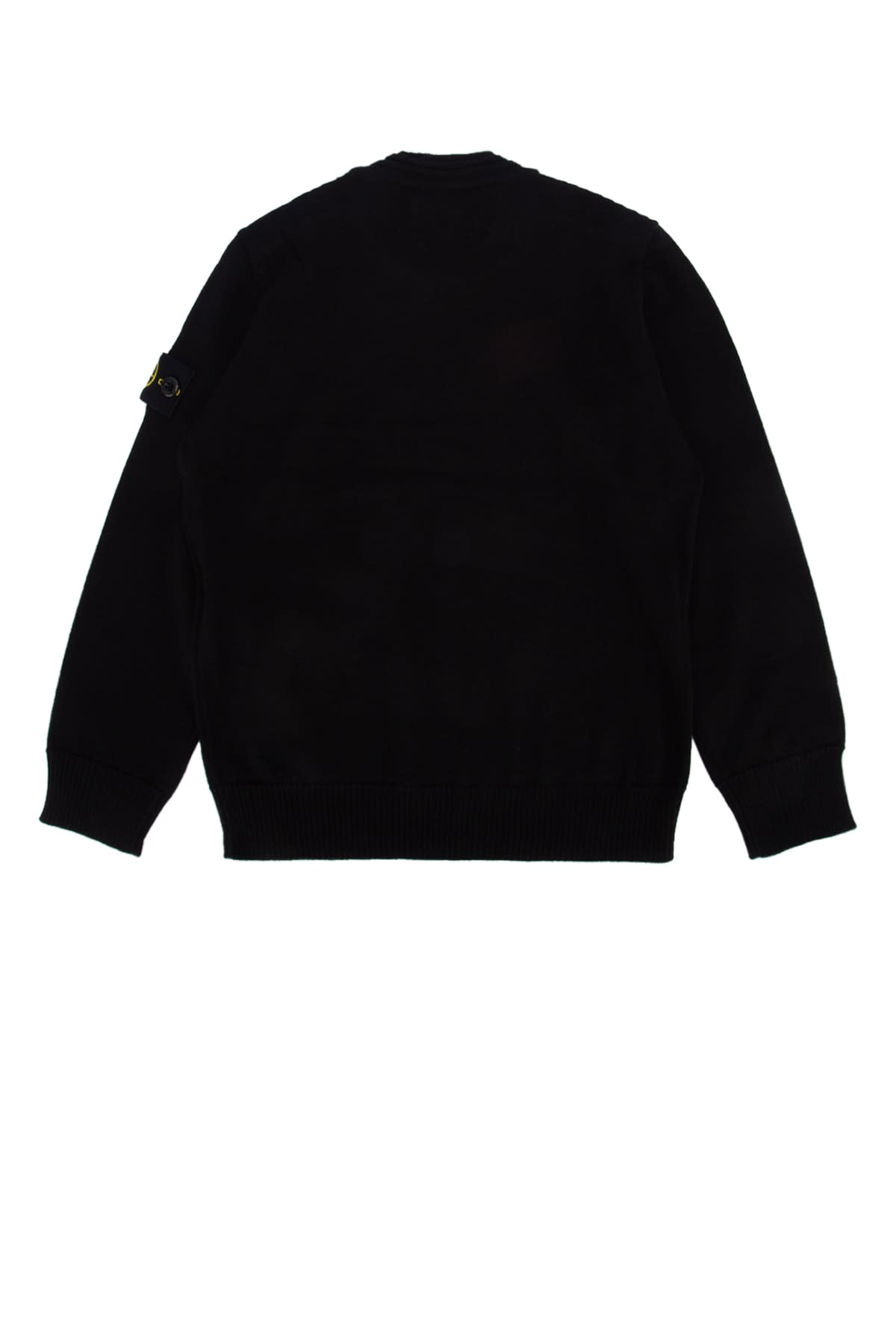 Stone Island Sweater Junior Kids Color Black In Black